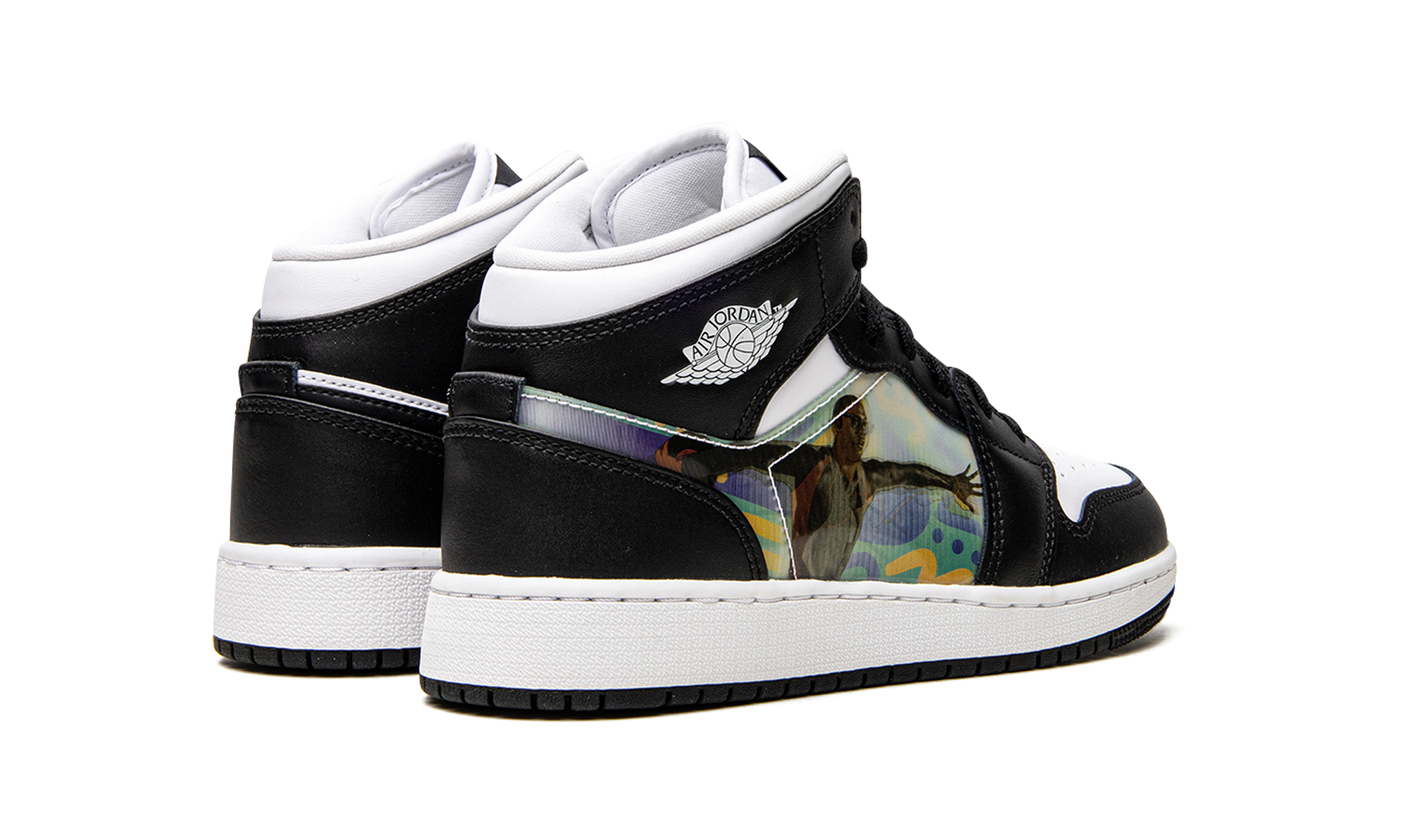 Air Jordan 1 Mid GS "Hologram" DR9495 001