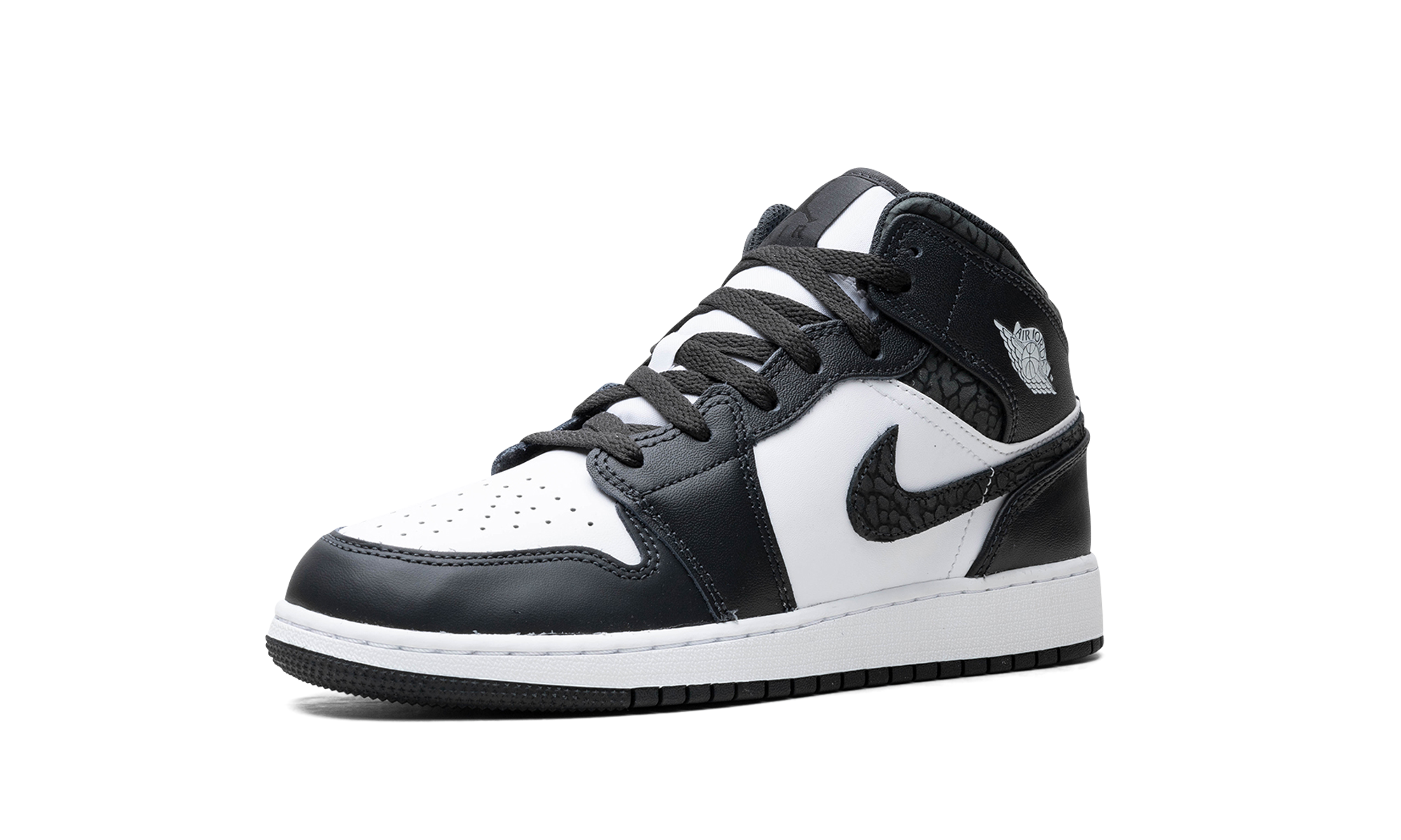 Air Jordan 1 Mid GS "Panda Elephant" FB9909 001