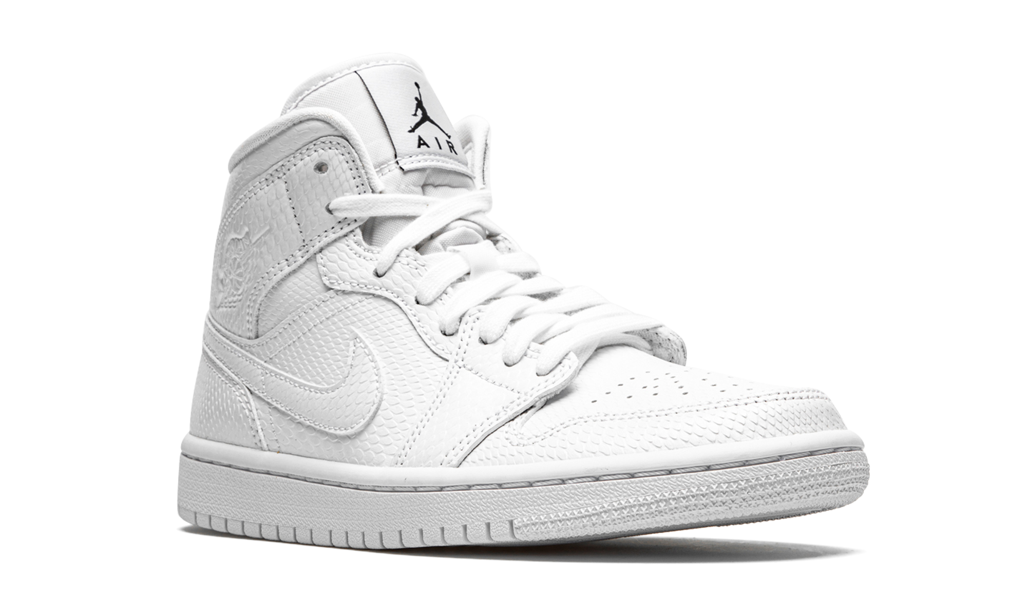 AIR JORDAN 1 MID WMNS "White Snakeskin" BQ6472 110