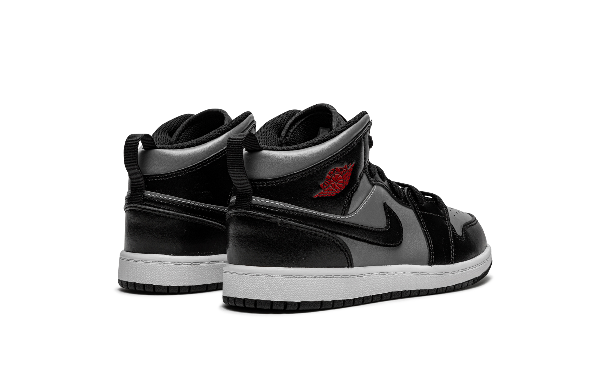 Air Jordan 1 Mid PS "Black / Shadow Grey" 640734 096