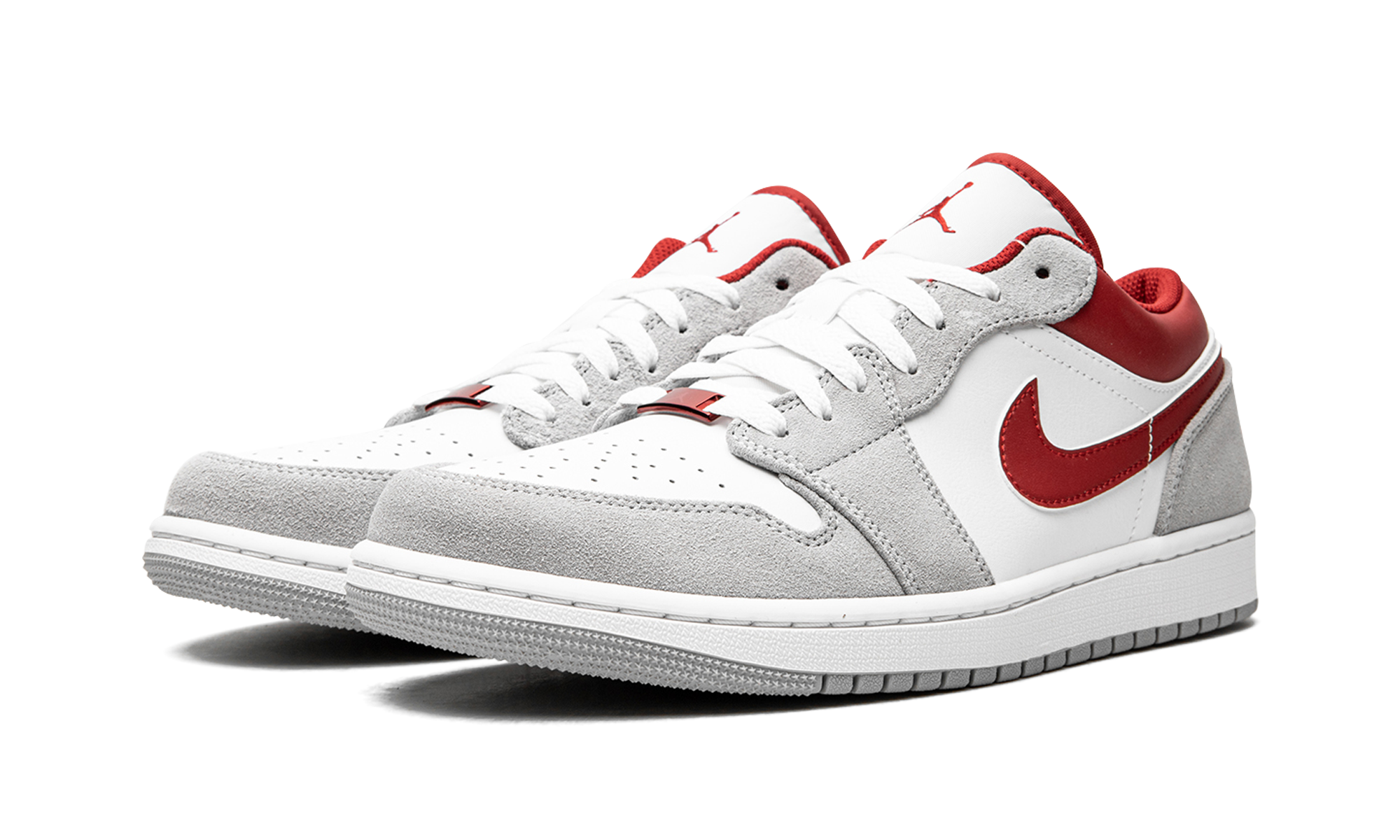 Air Jordan 1 Low SE "White / Grey / Red" DC6991 016