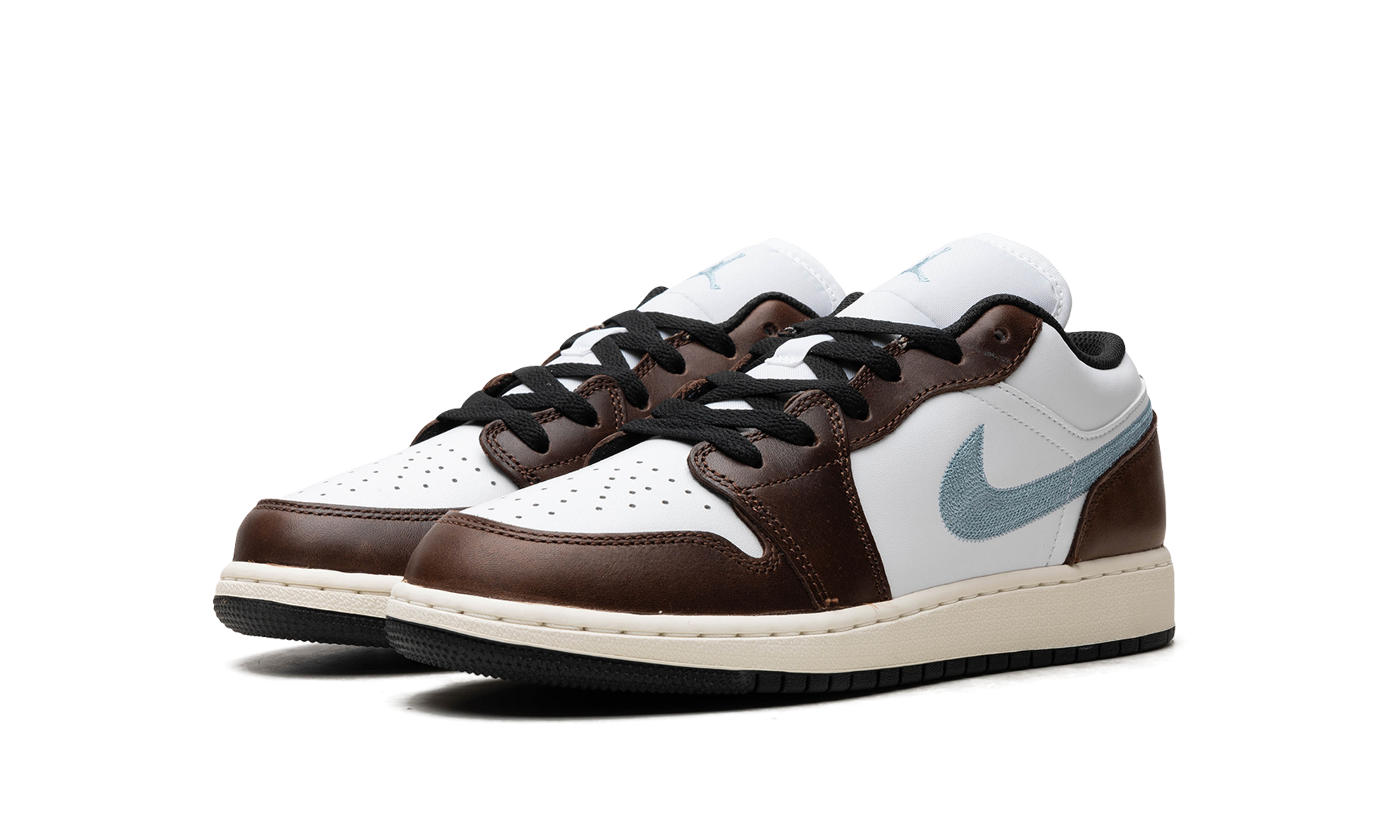 Air Jordan 1 Low GS "Brown White Blue" FQ8156 142