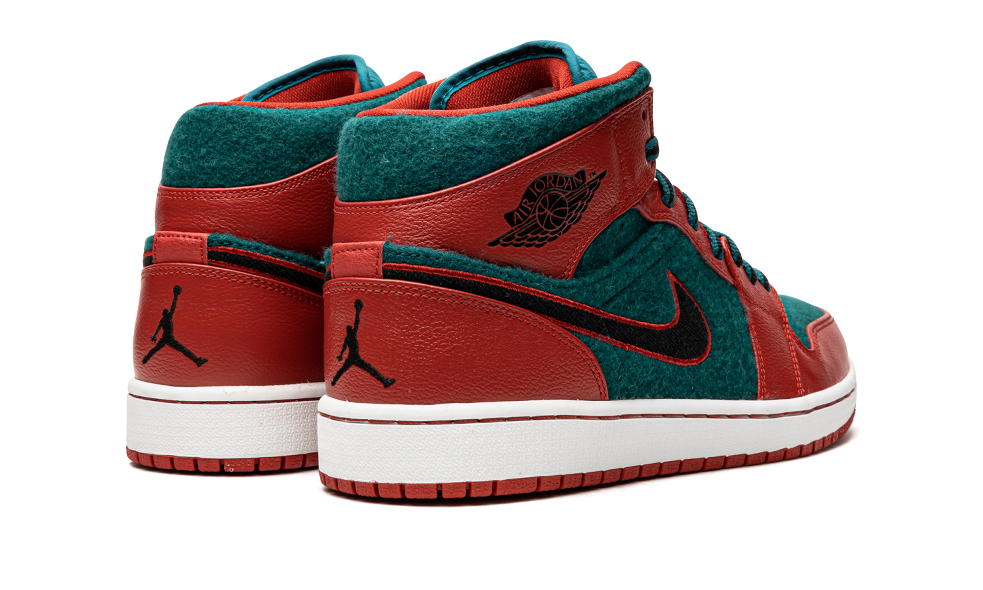 Air Jordan 1 Mid "Gym Red Dark Sea" 633206 608