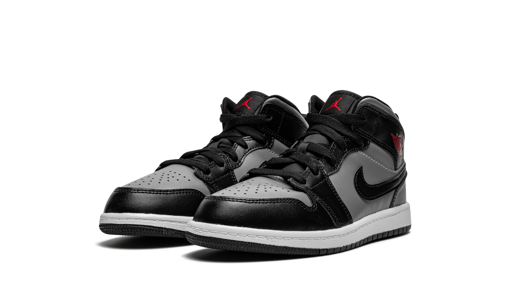 Air Jordan 1 Mid PS "Black / Shadow Grey" 640734 096