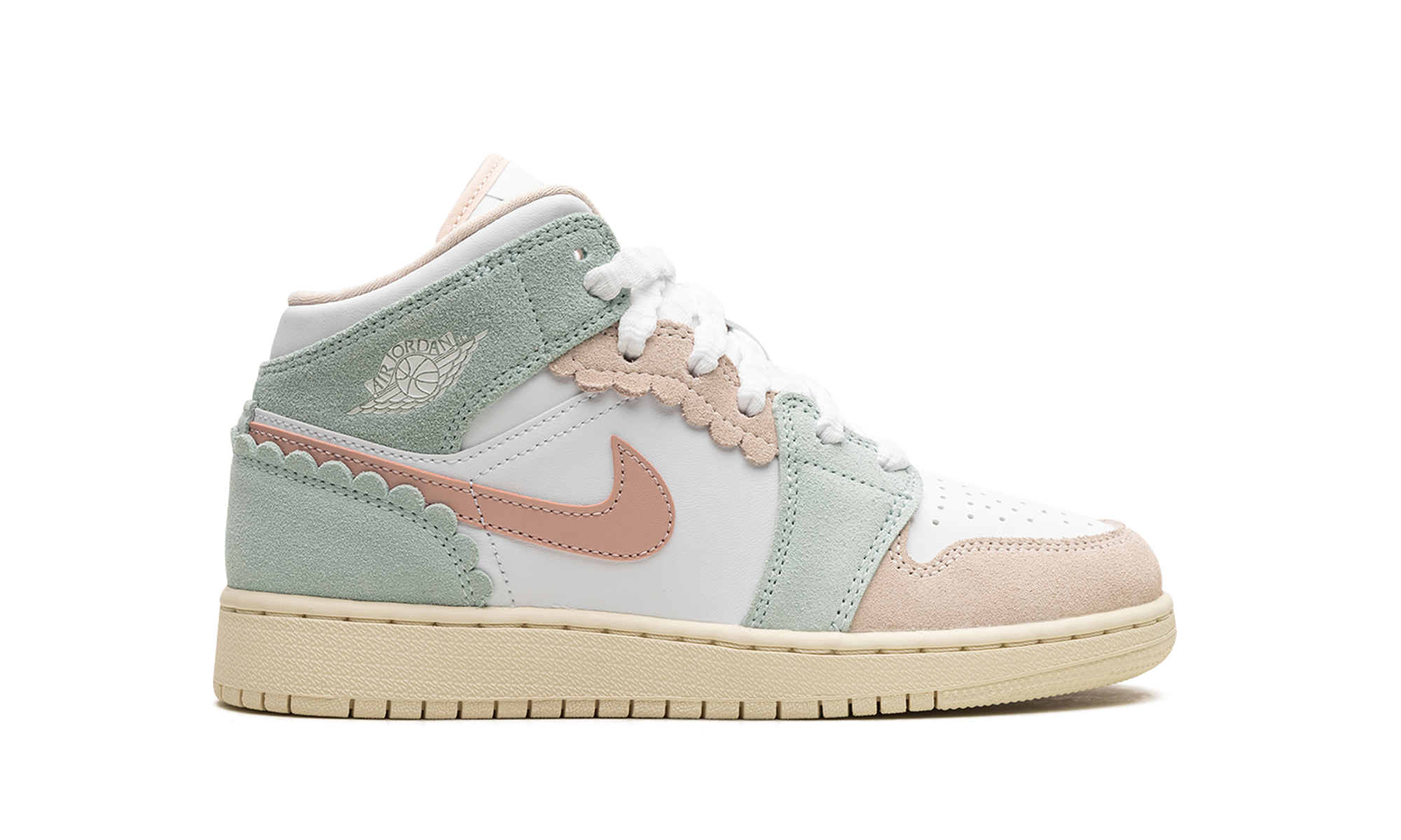Air Jordan 1 Mid GS "Pink Oxford" DZ5361 100