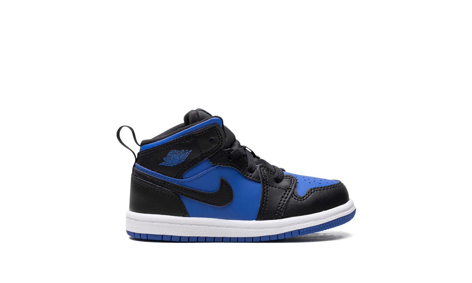 AIR JORDAN 1 MID TD "BLACK ROYAL BLUE" DQ8425 042