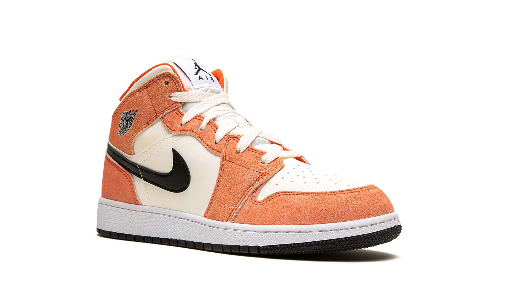 Air Jordan 1 Mid SE GS "Orange Suede" DV1336 800