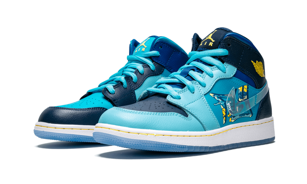 Air Jordan 1 Mid GS "Fly" BV7446 400