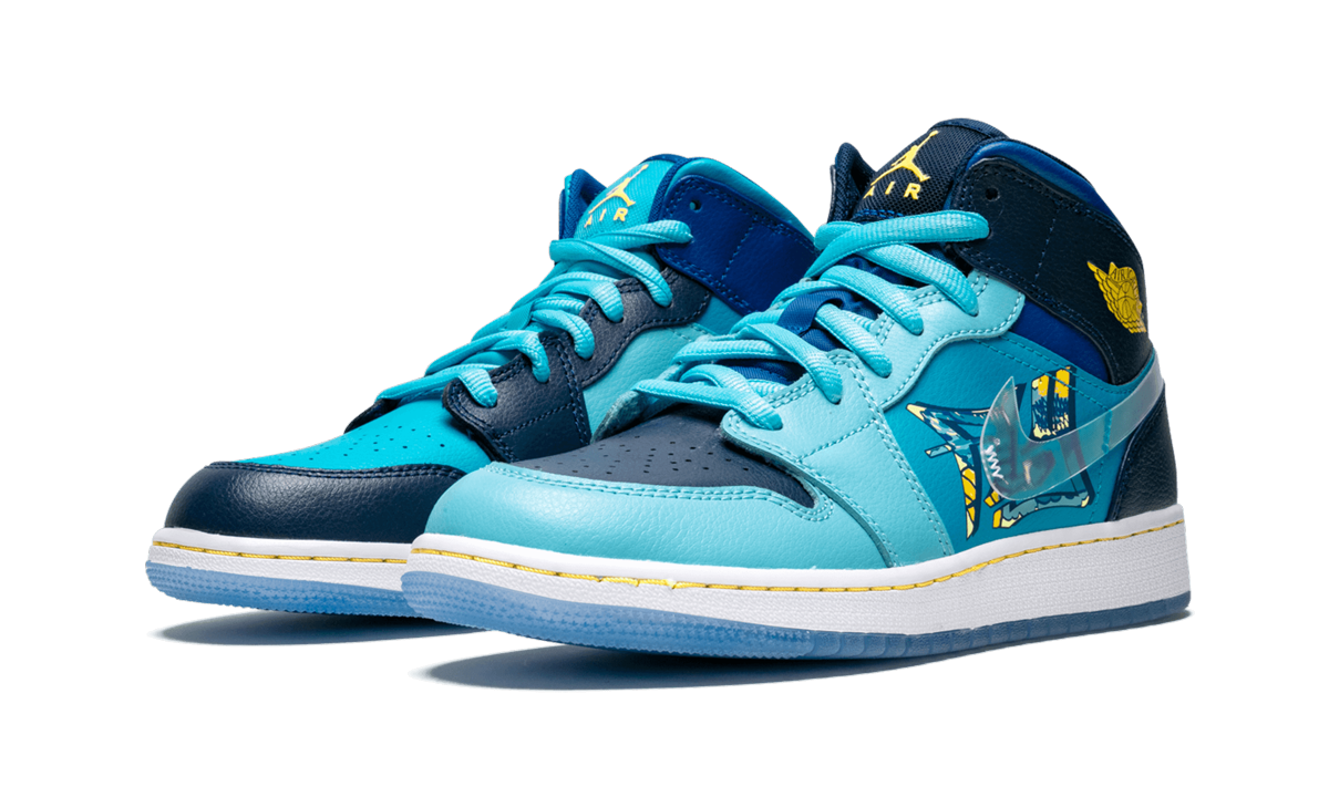 Air Jordan 1 Mid GS "Fly" BV7446 400