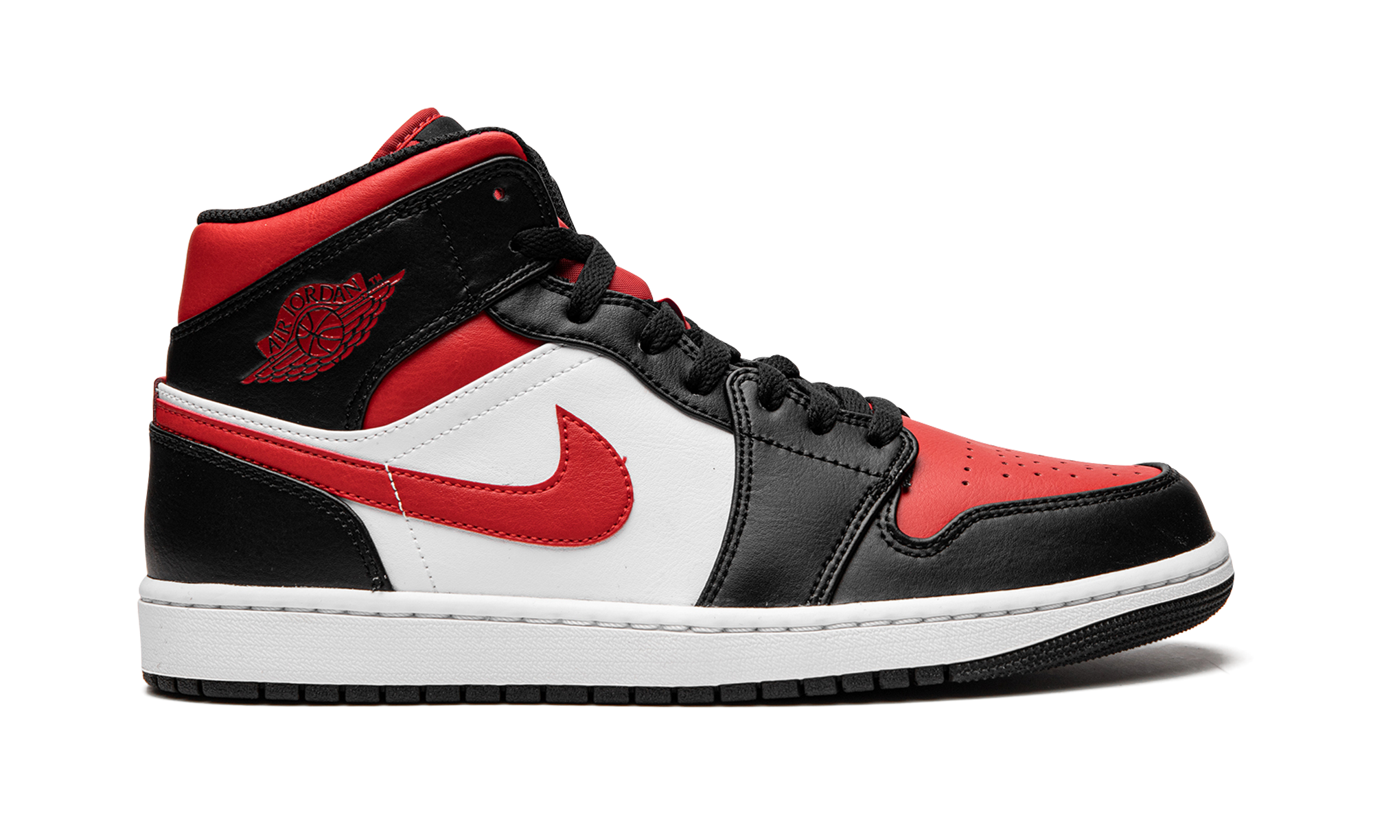 Air Jordan 1 Mid "Bred Toe" 554724 079