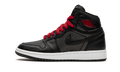 Air Jordan 1 High Retro GS "Black Satin/Gym Red" 575441 060