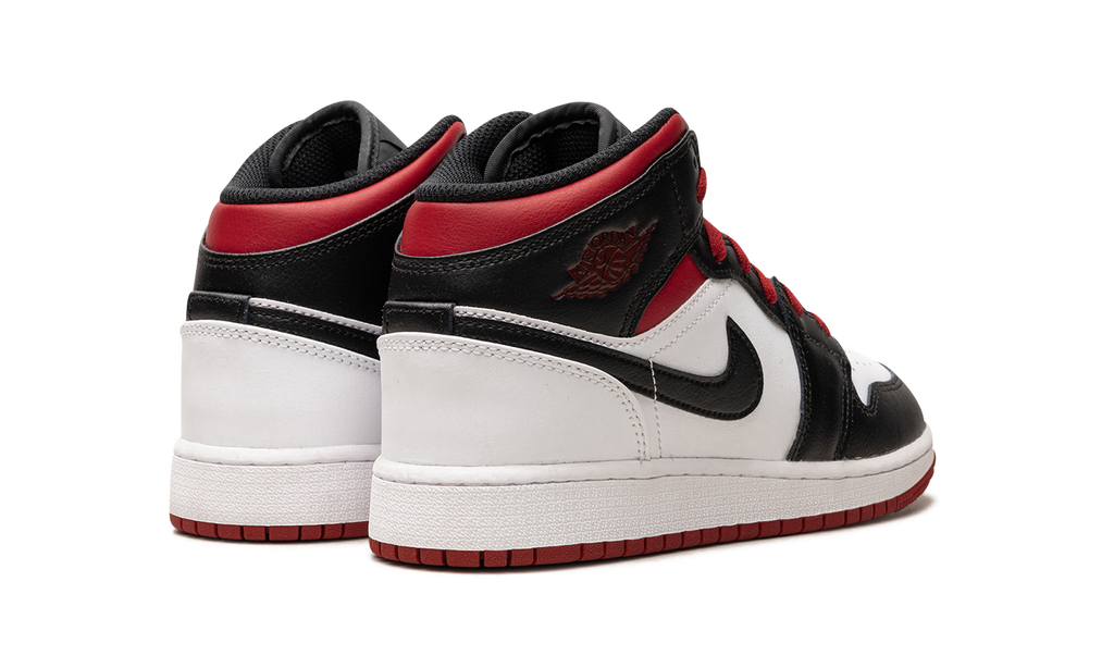 Air Jordan 1 Mid GS "Gym Red Black Toe" DQ8423 106