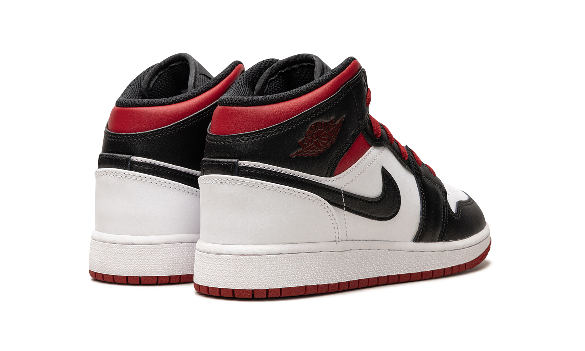 Air Jordan 1 Mid GS "Gym Red Black Toe" DQ8423 106