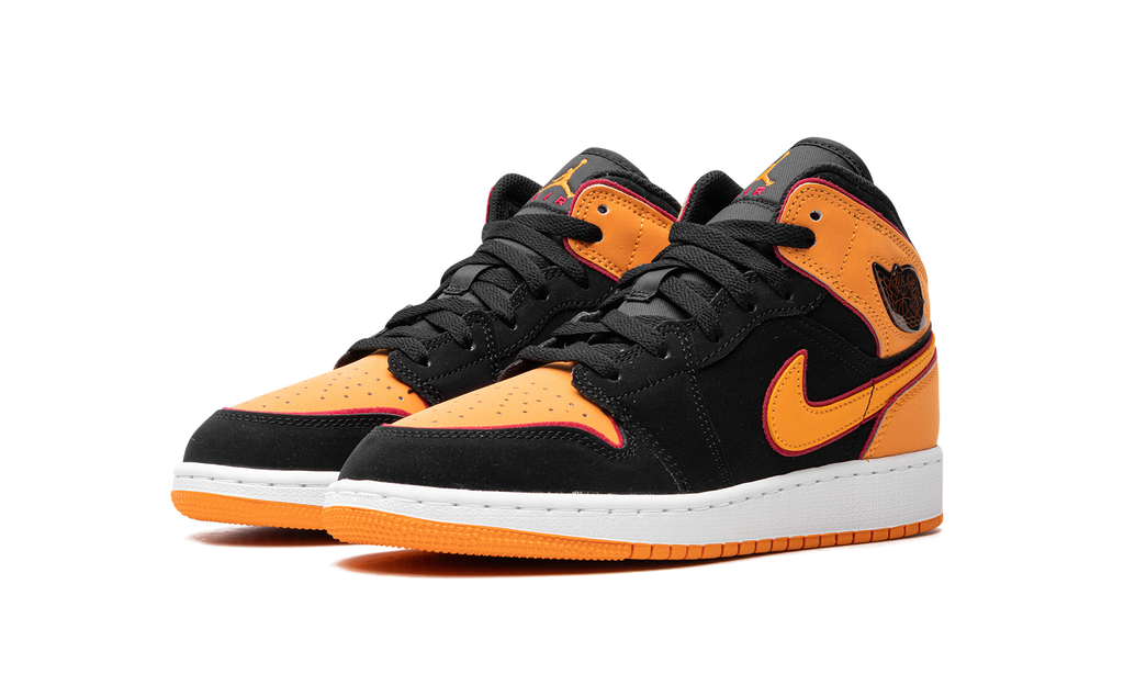 Air Jordan 1 Mid GS "Vivid Orange" FJ4924 008