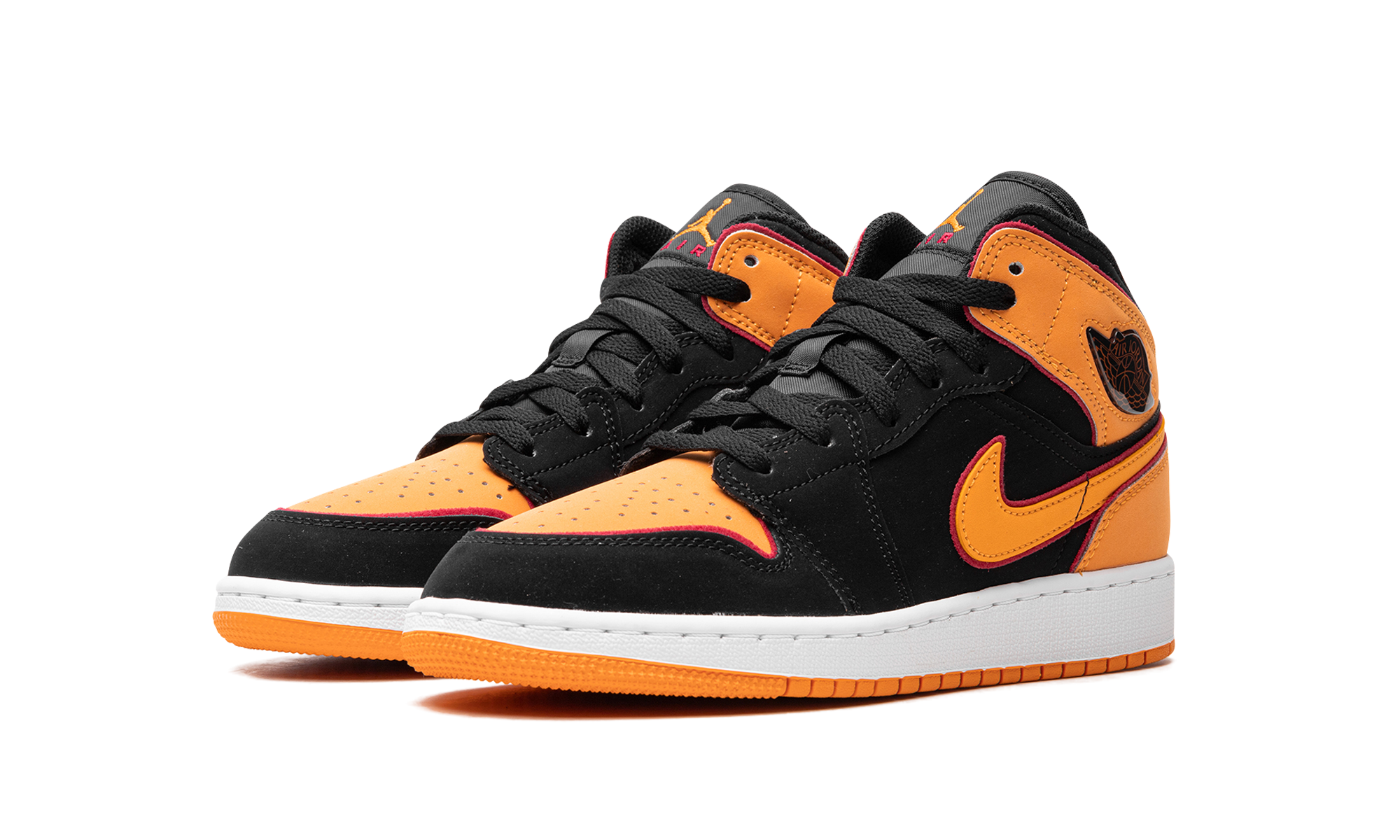 Air Jordan 1 Mid GS "Vivid Orange" FJ4924 008