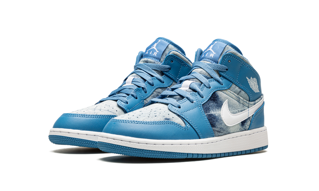 Air Jordan 1 Mid GS "Washed Denim" DM8951 400
