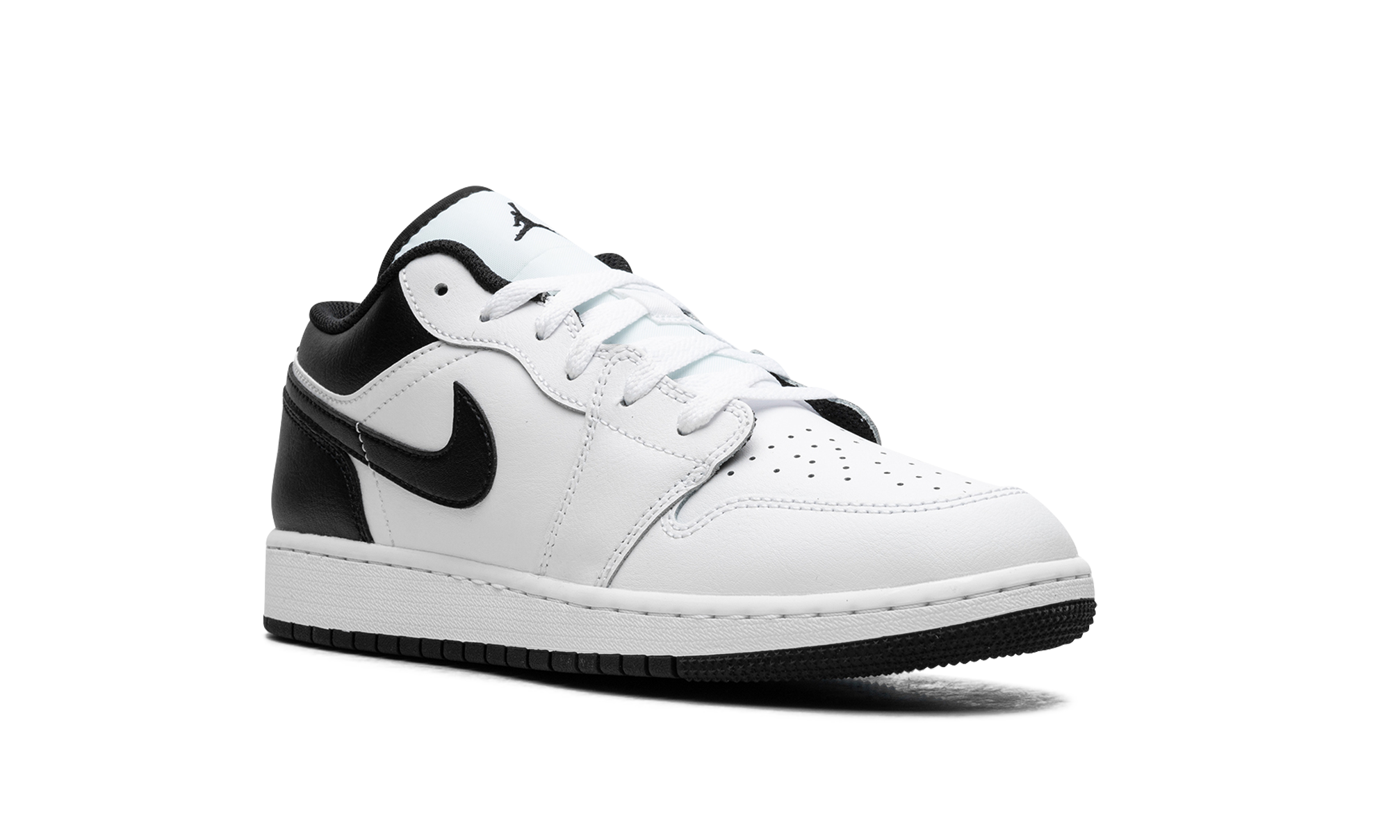 Air Jordan 1 Low GS "WHITE BLACK" 553560 132