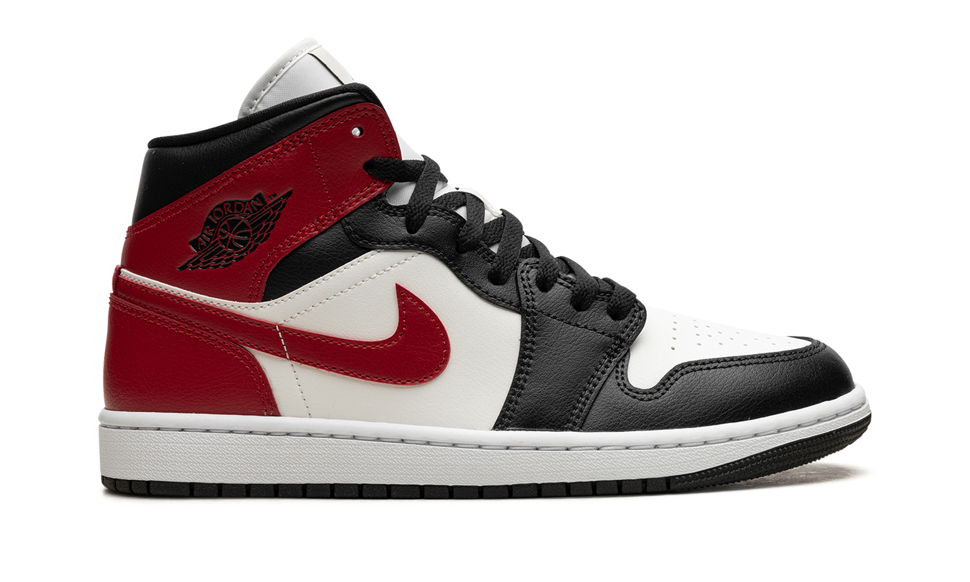 AIR JORDAN 1 MID WMNS "Black Toe" BQ6472 160
