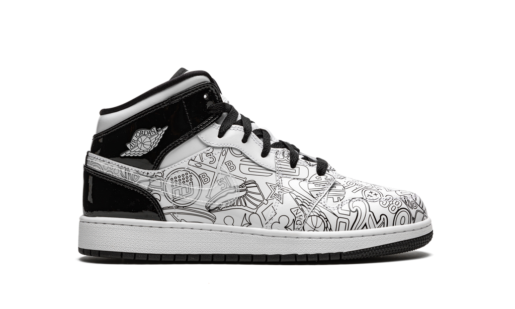 Air Jordan 1 MID SE GS "DIY" DC4099 100