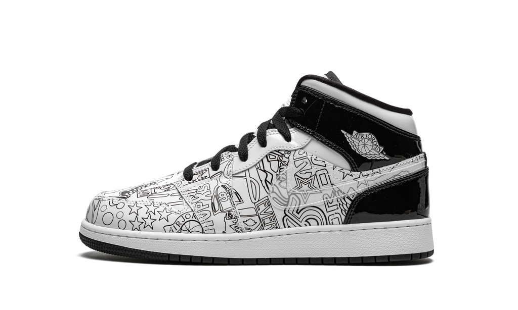 Air Jordan 1 MID SE GS "DIY" DC4099 100