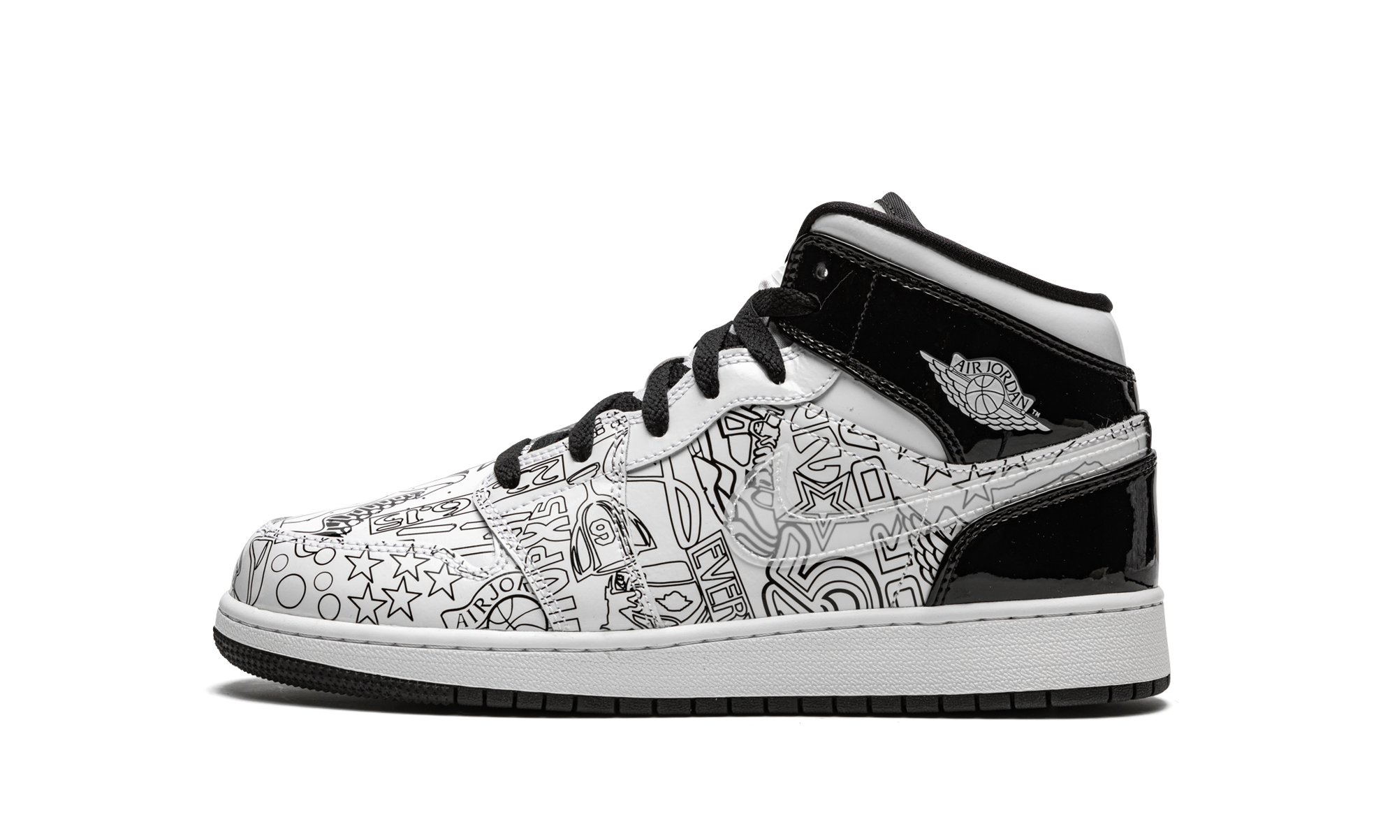 Air Jordan 1 MID SE GS "DIY" DC4099 100