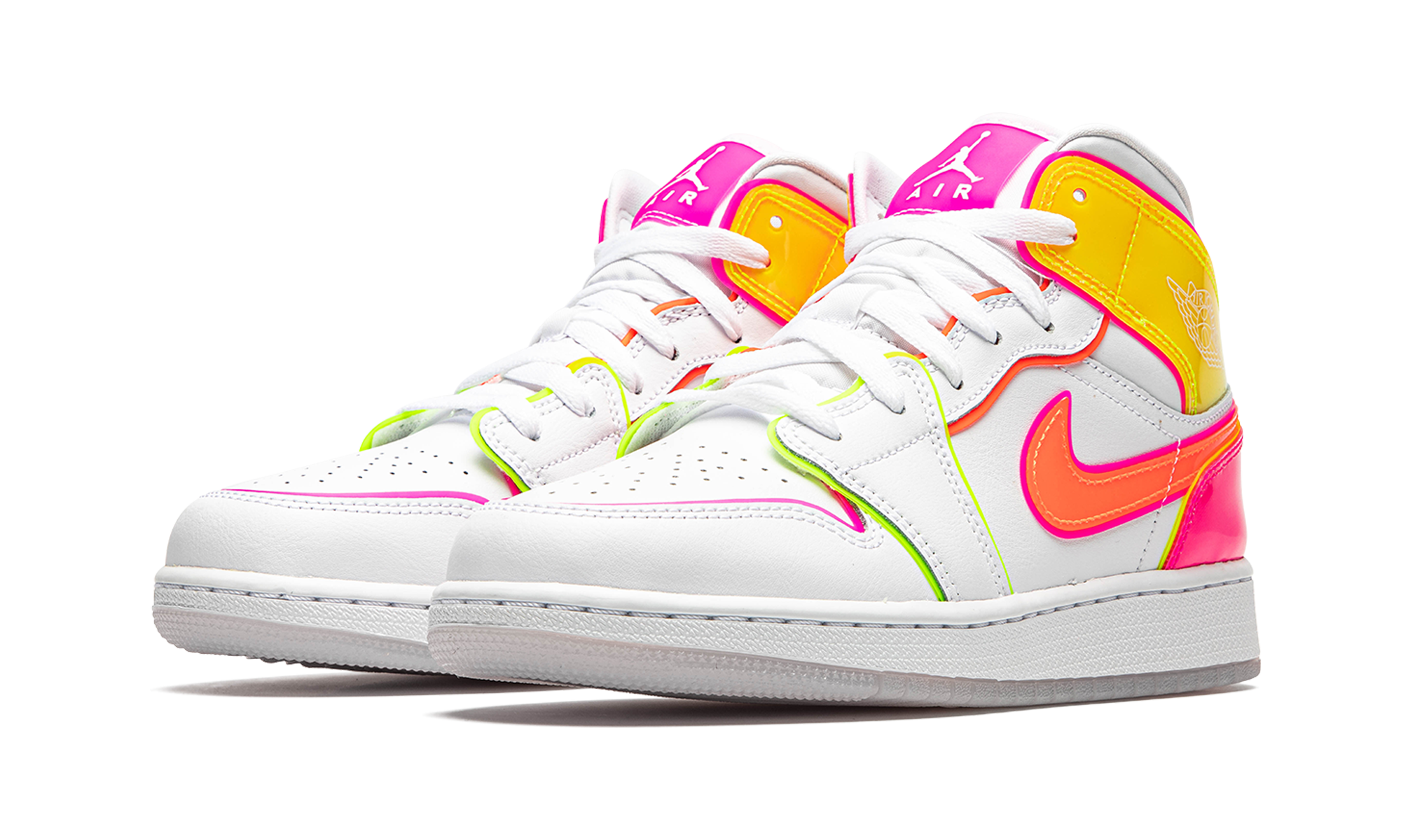 Air Jordan 1 Mid GS "Edge Glow" CV4611 100