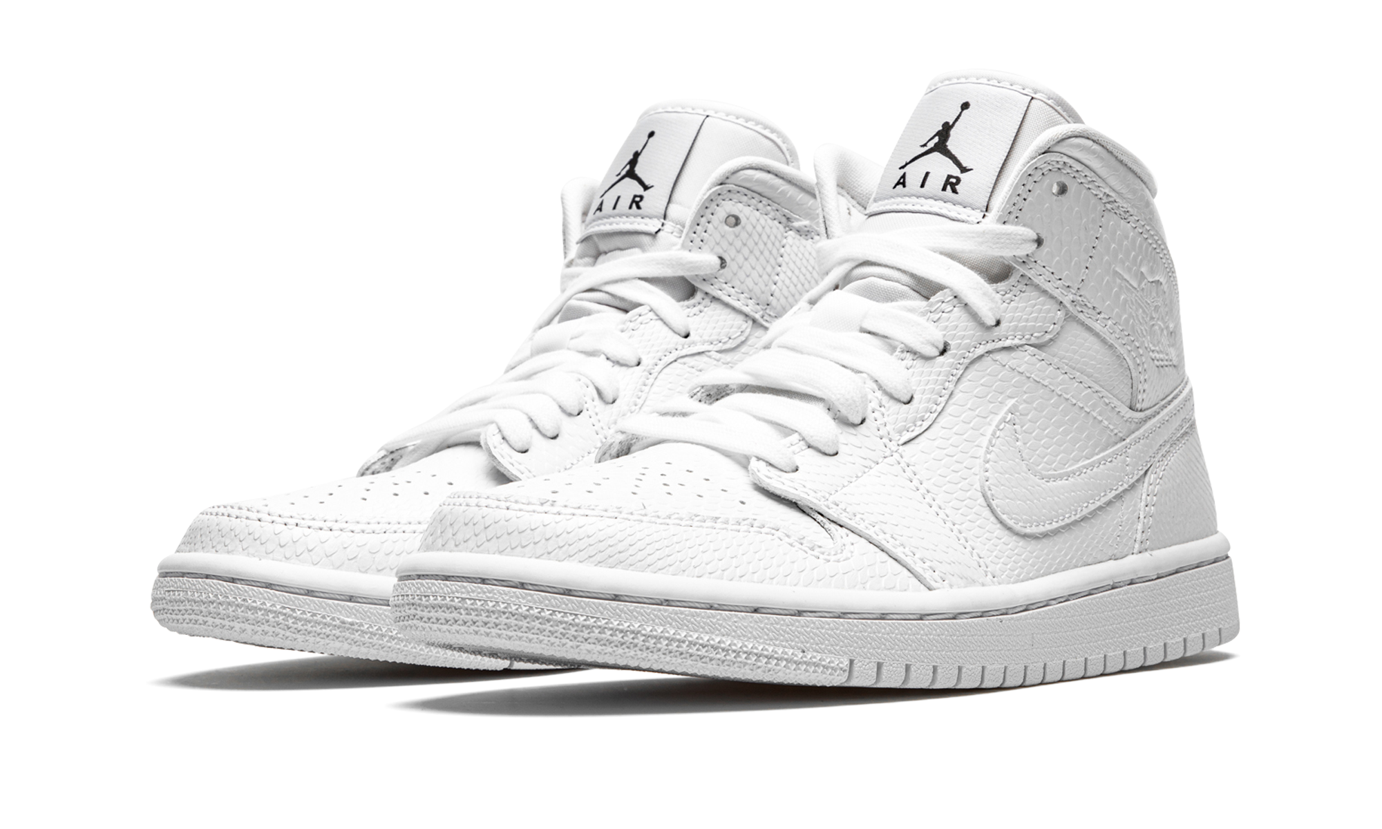 AIR JORDAN 1 MID WMNS "White Snakeskin" BQ6472 110