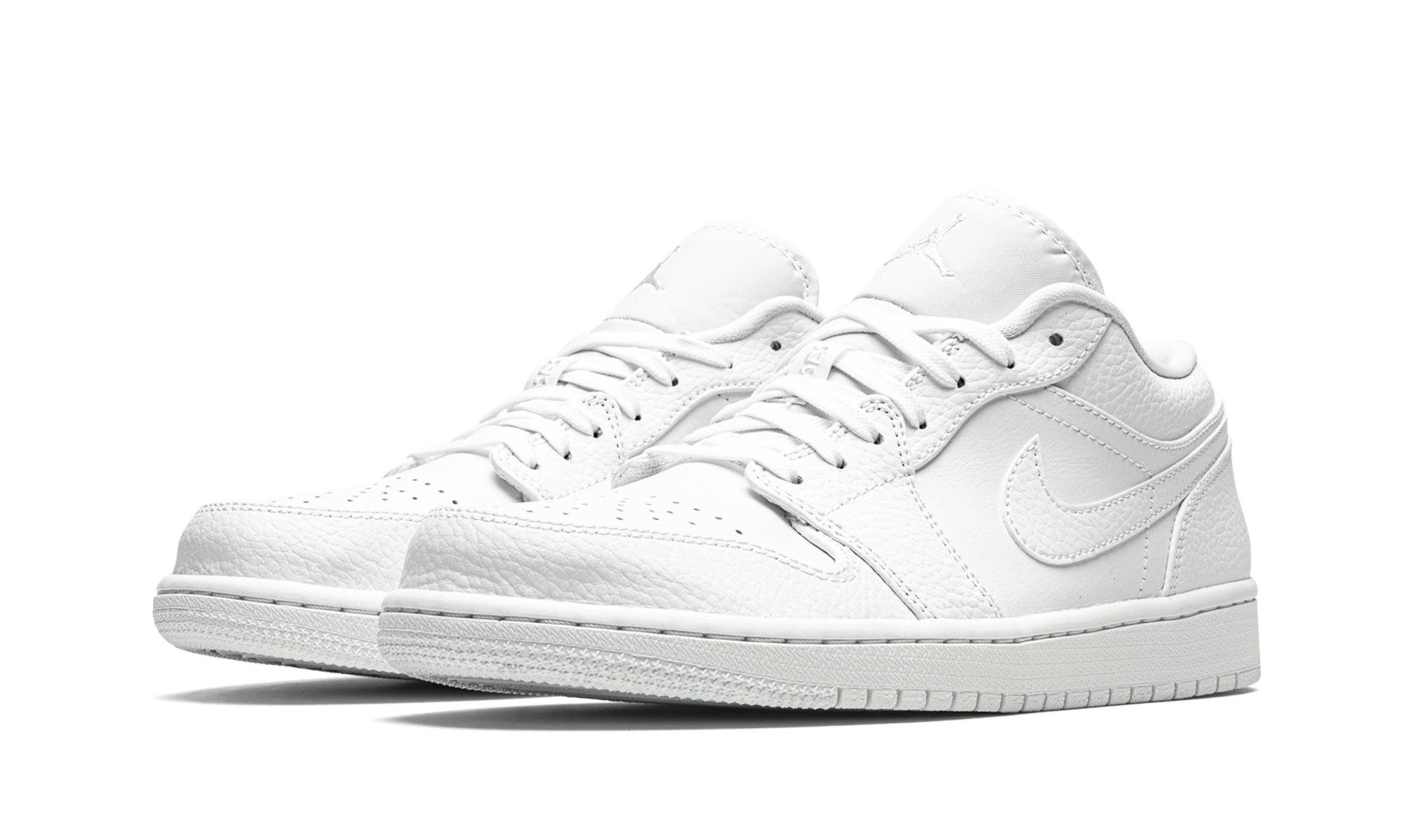 Air Jordan 1 Low "Triple White" 553558 130
