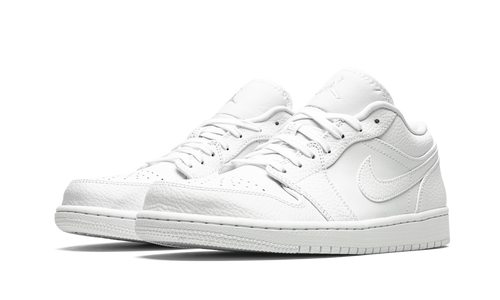 Air Jordan 1 Low "Triple White" 553558 130