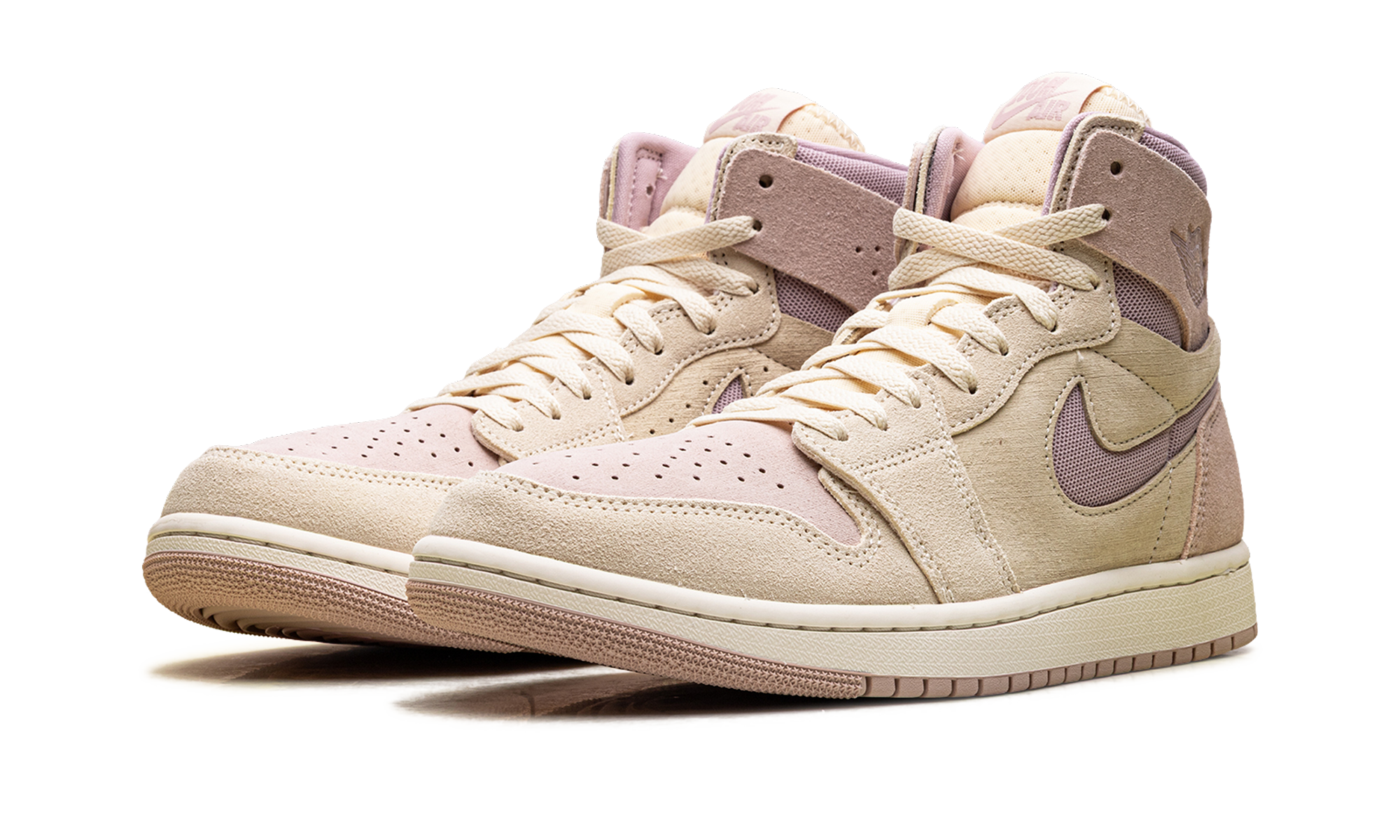 Air Jordan 1 High Zoom Air CMFT 2 WMNS "Muslin Plum Chalk" DV1305 100