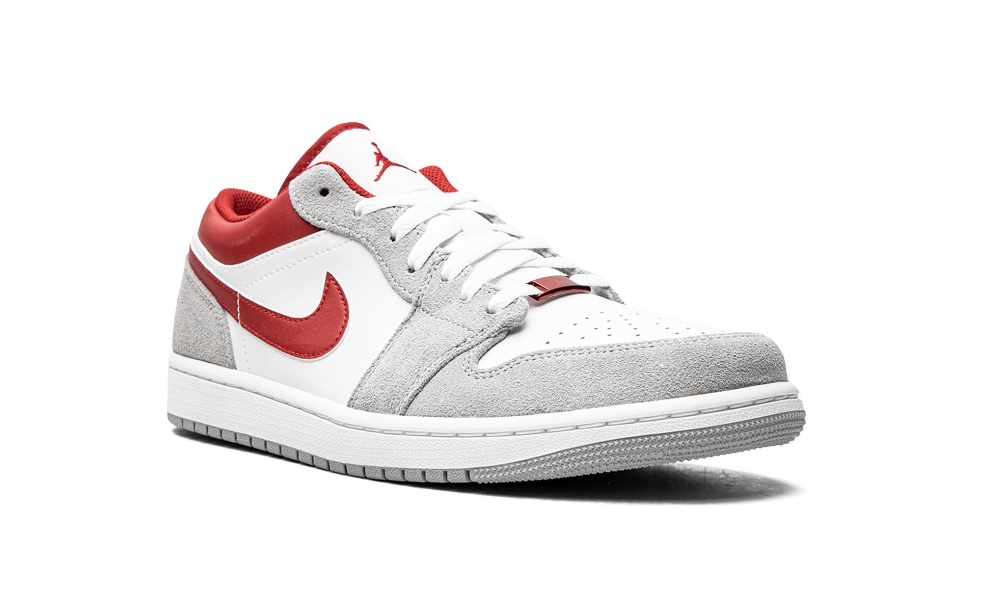 Air Jordan 1 Low SE "White / Grey / Red" DC6991 016
