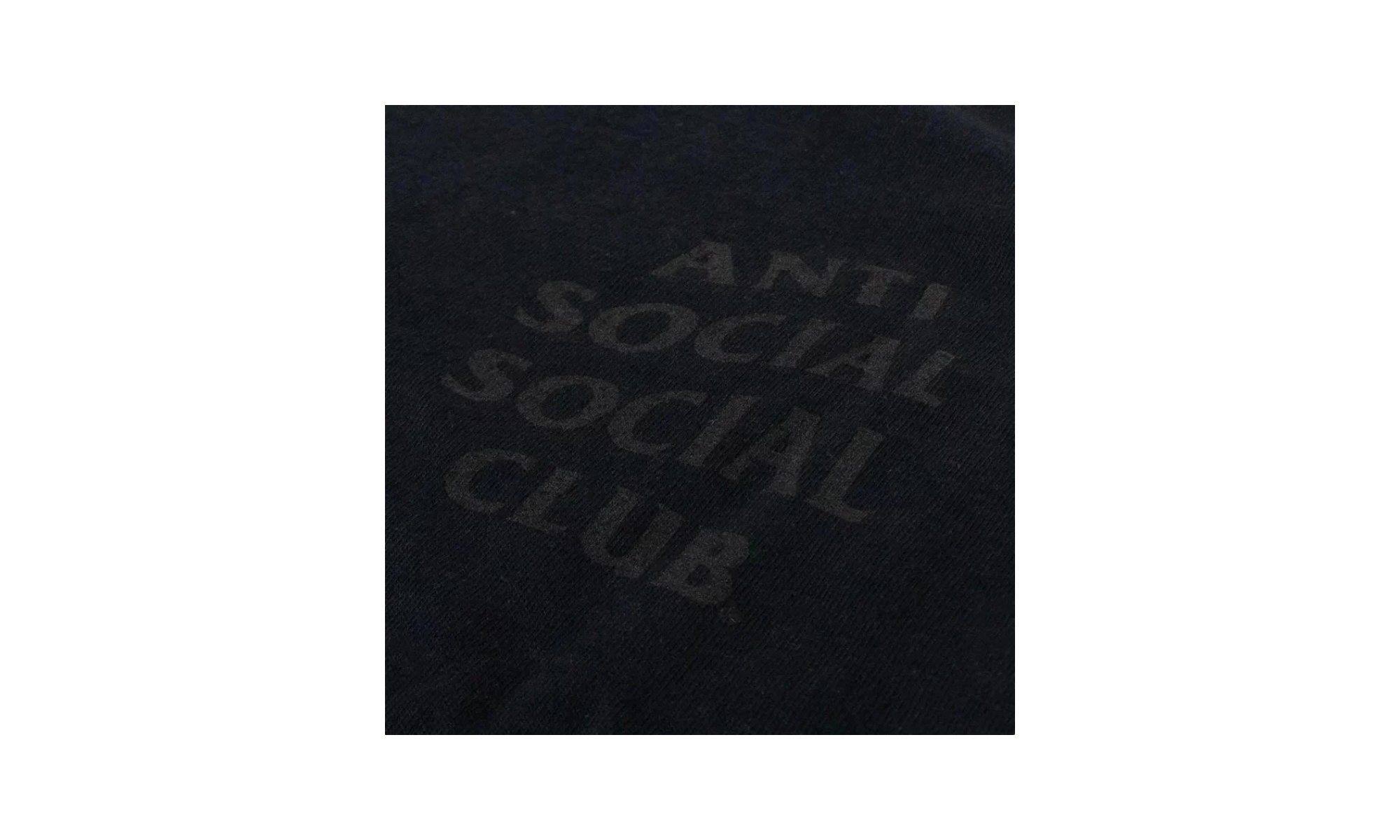 Anti Social Social Club - Dramatic Kkoch Tee "Black" ASSC276