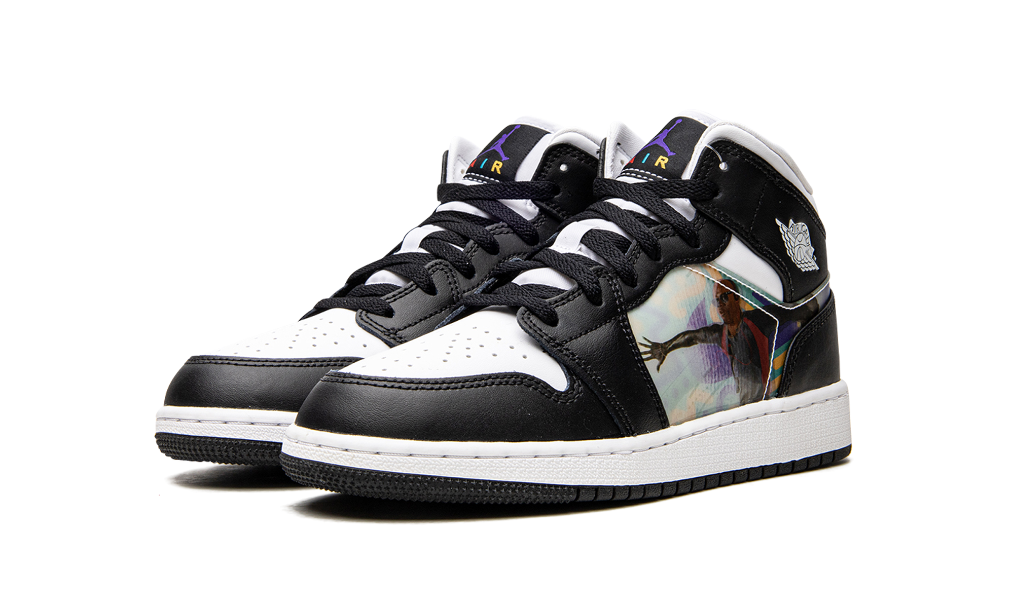 Air Jordan 1 Mid GS "Hologram" DR9495 001