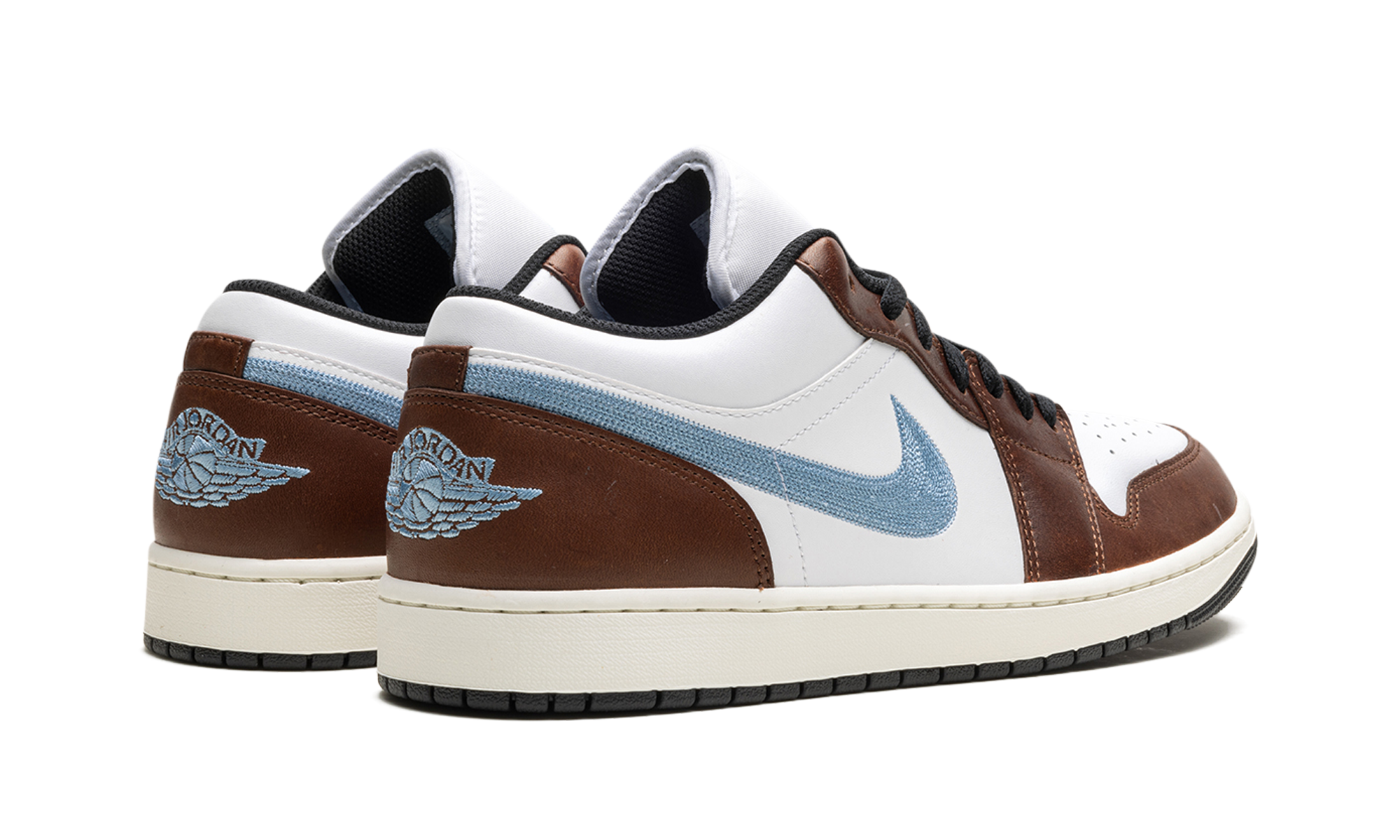 Air Jordan 1 Low SE "Embroidered Swoosh - Mocha" FQ7832 142