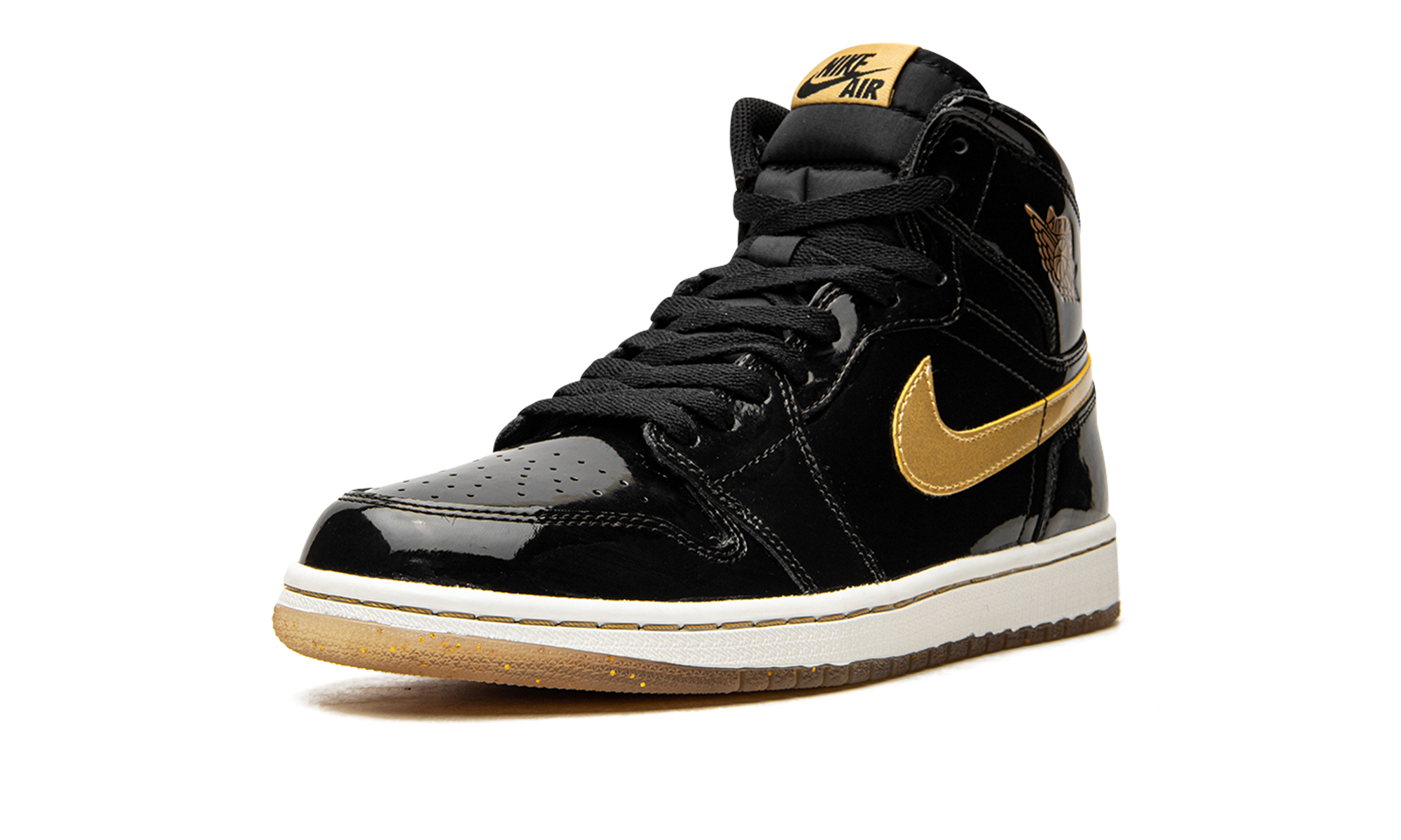 Air Jordan 1 Retro High OG "Black/Metallic Gold" 555088 019