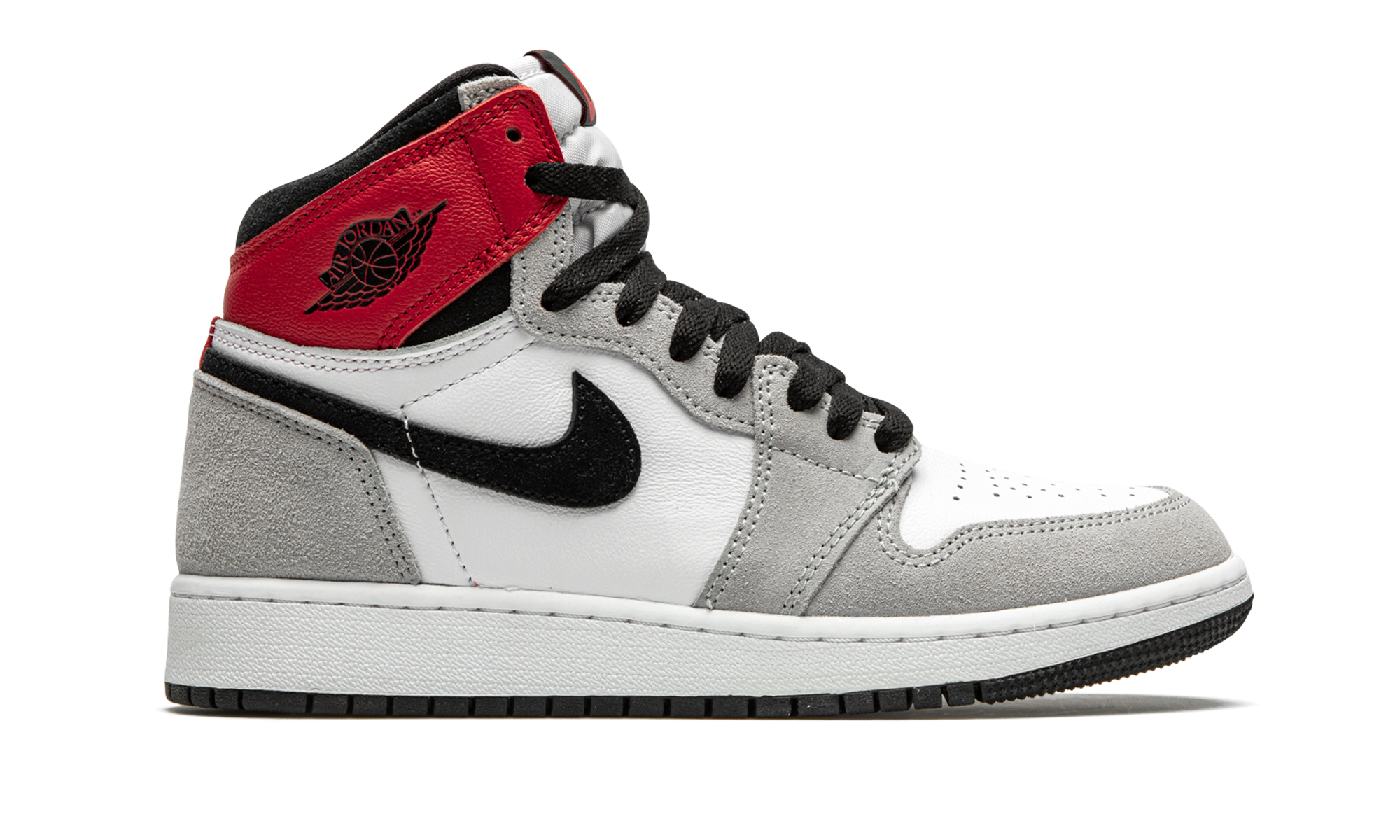 Air Jordan 1 Retro High OG GS "Light Smoke Grey" 575441 126