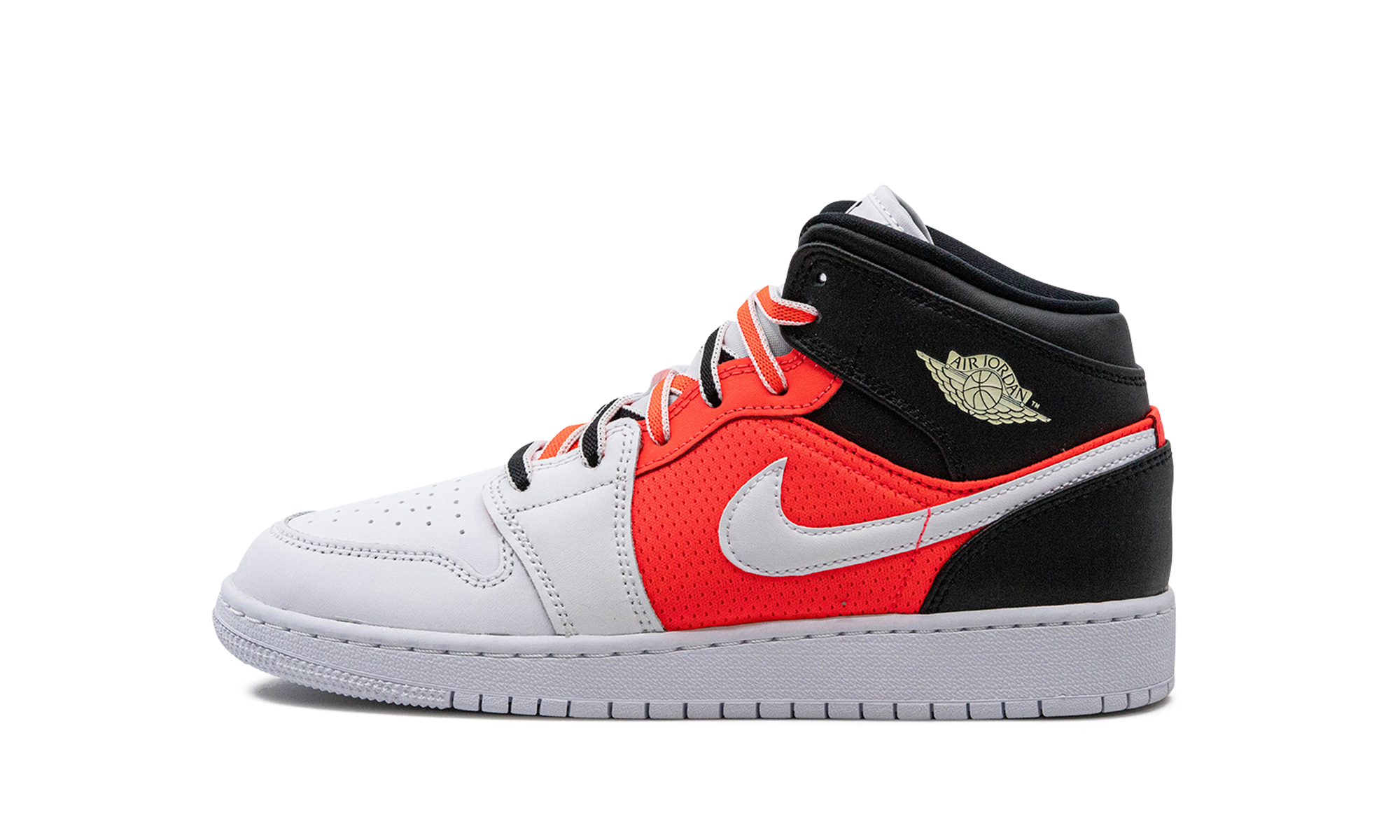 Air Jordan 1 Mid SE GS "White Infrared" FB4417 016