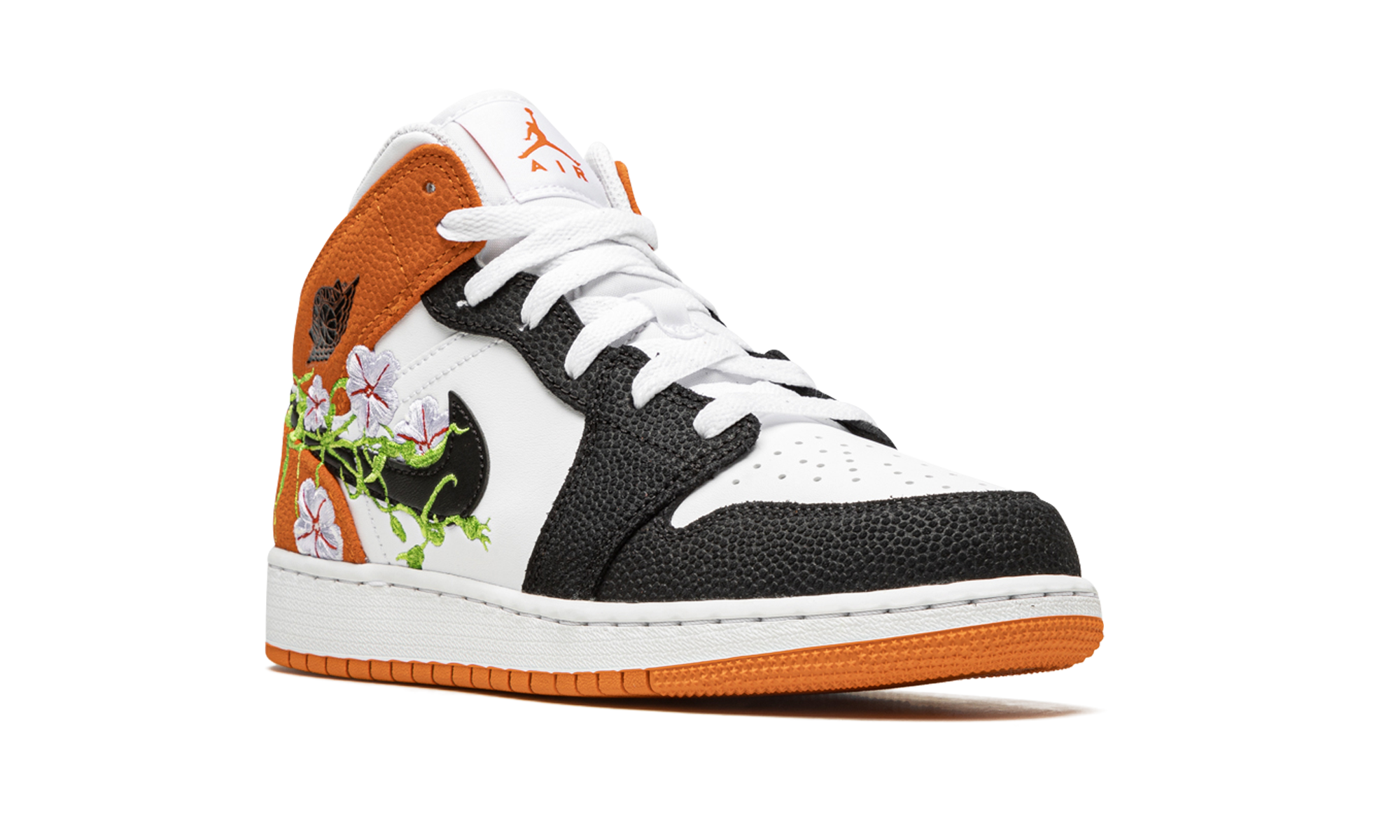 Air Jordan 1 Mid GS "Basketball Blossom" DQ8390 100