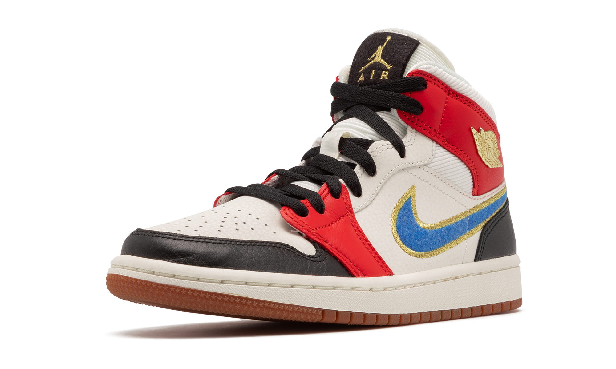 AIR JORDAN 1 MID SE WMNS "Let(Her)Man" DC1426 100