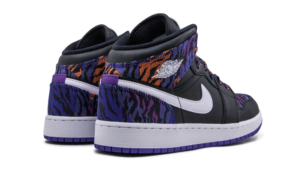 Air Jordan 1 Mid SE GS "Tiger Stripe" AV5174 005