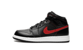 Air Jordan 1 Mid GS "Black / Gym Red" 554725 009