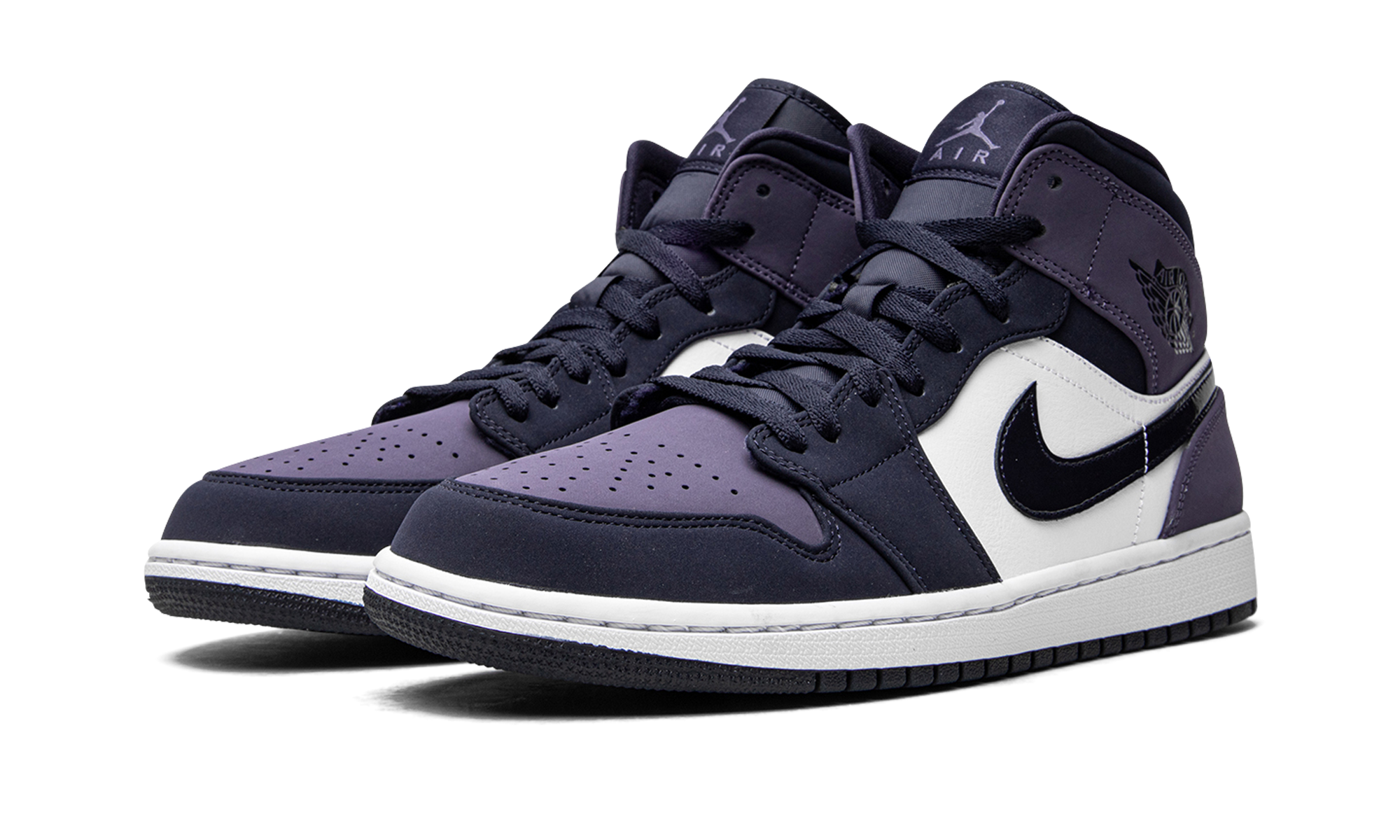Air Jordan 1 Mid "Sanded Purple" 554724 445