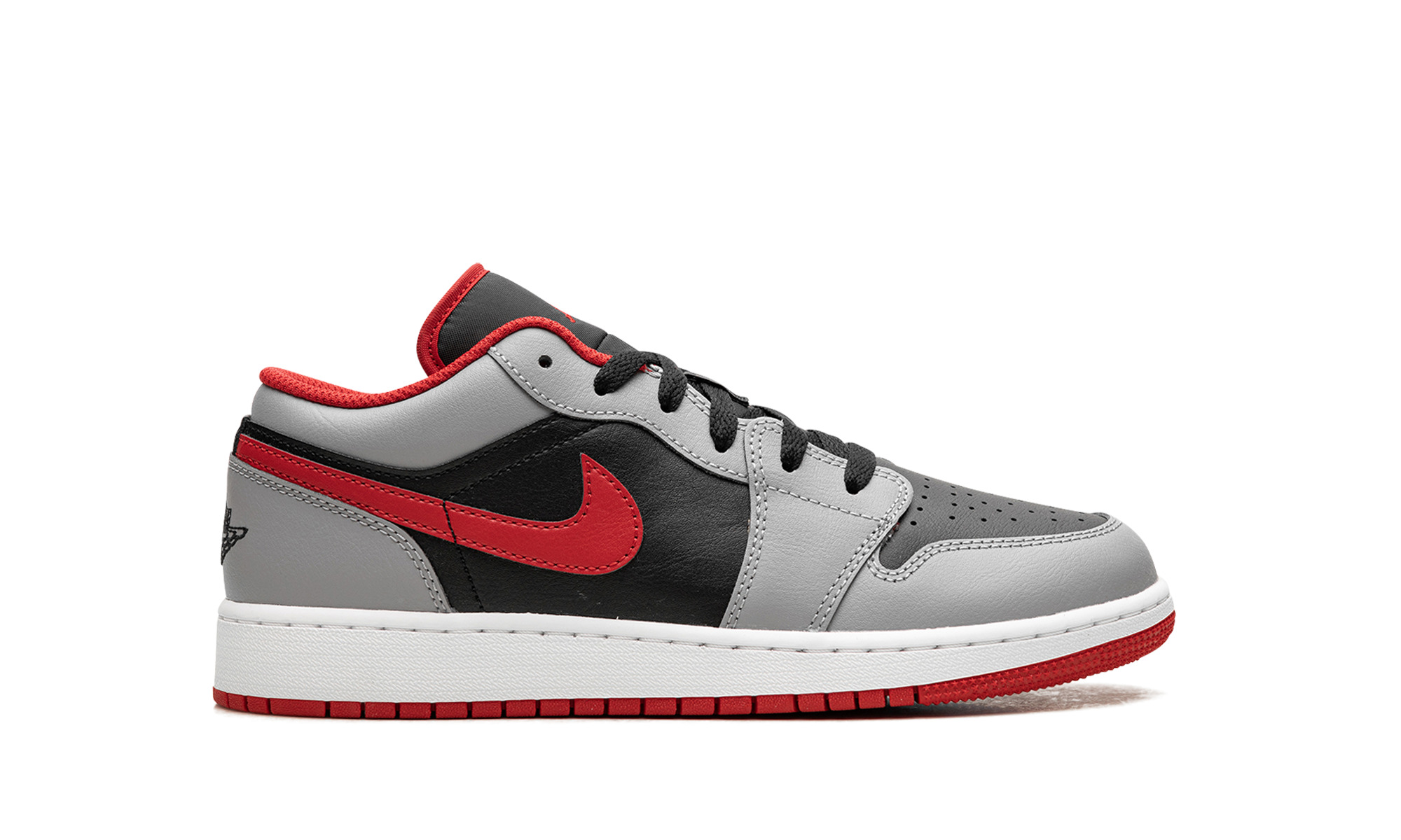 Air Jordan 1 Low GS "Black / Fire Red" 553560 060