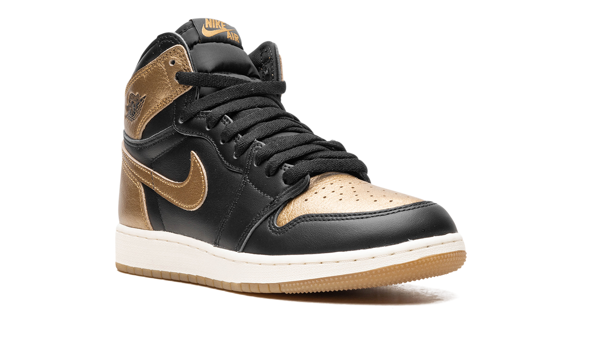 Air Jordan 1 GS "Black Metallic Gold" FD1437 071