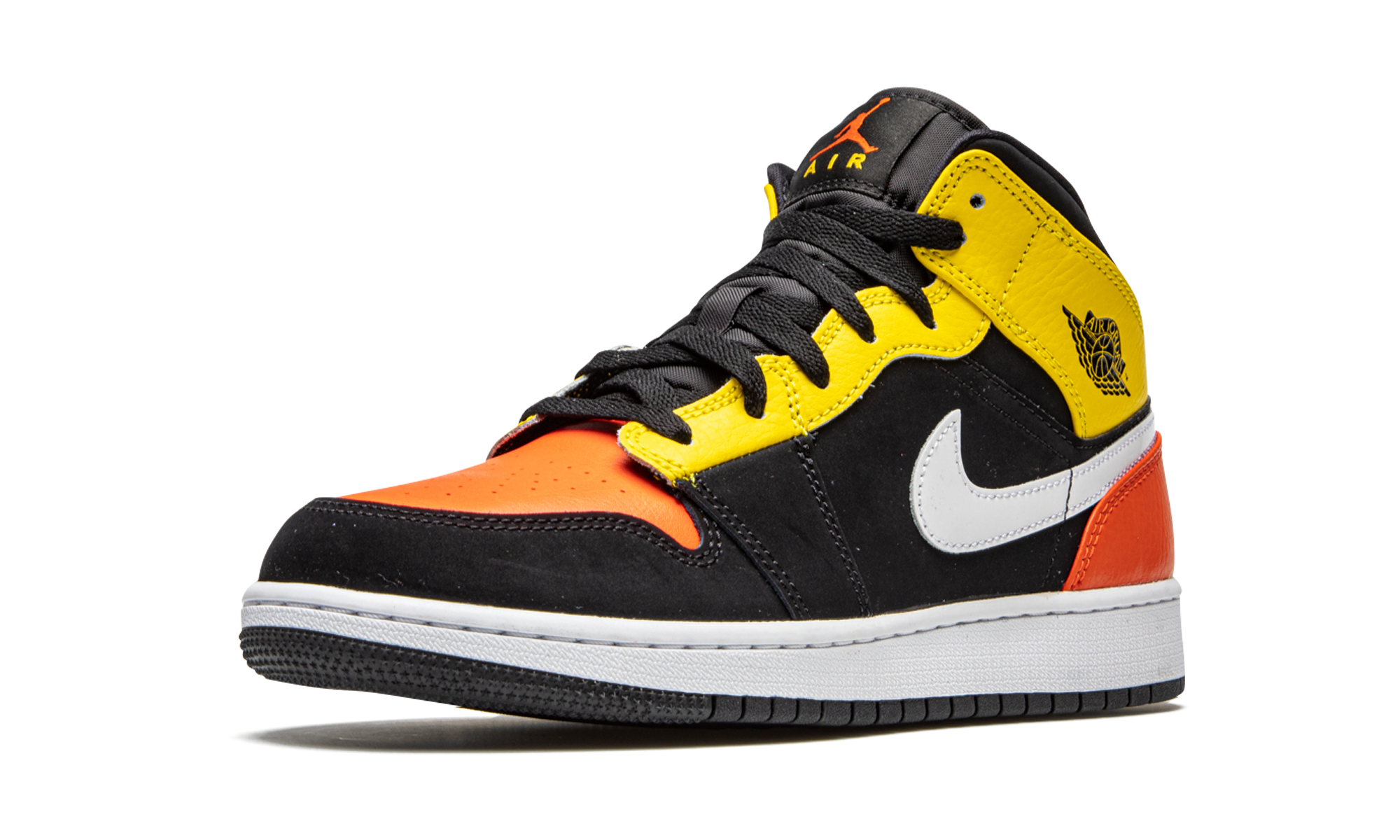 Air Jordan 1 MID SE GS "Amarillo Team Orange" BQ6931 087