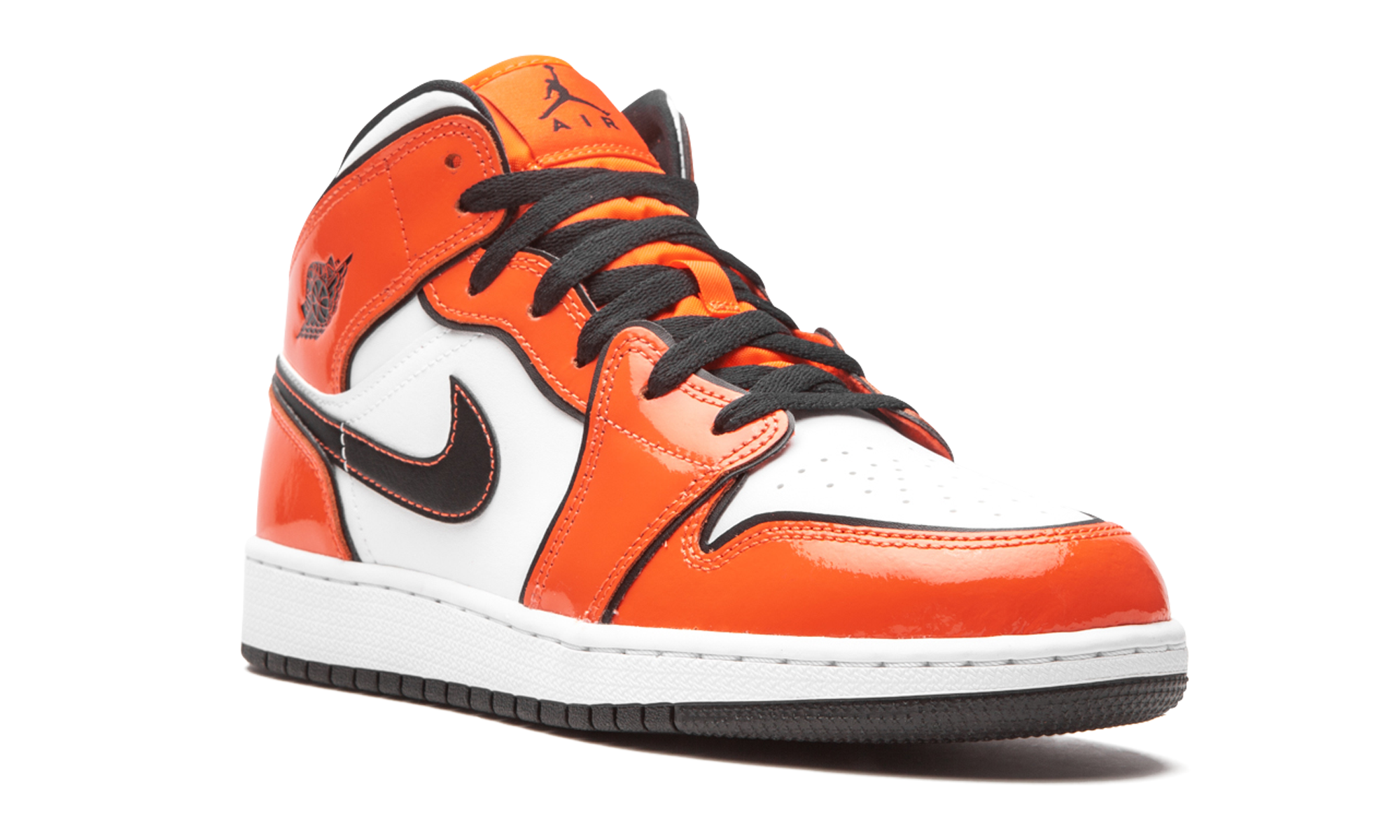 Air Jordan 1 Mid SE GS "Turf Orange" BQ6931 802
