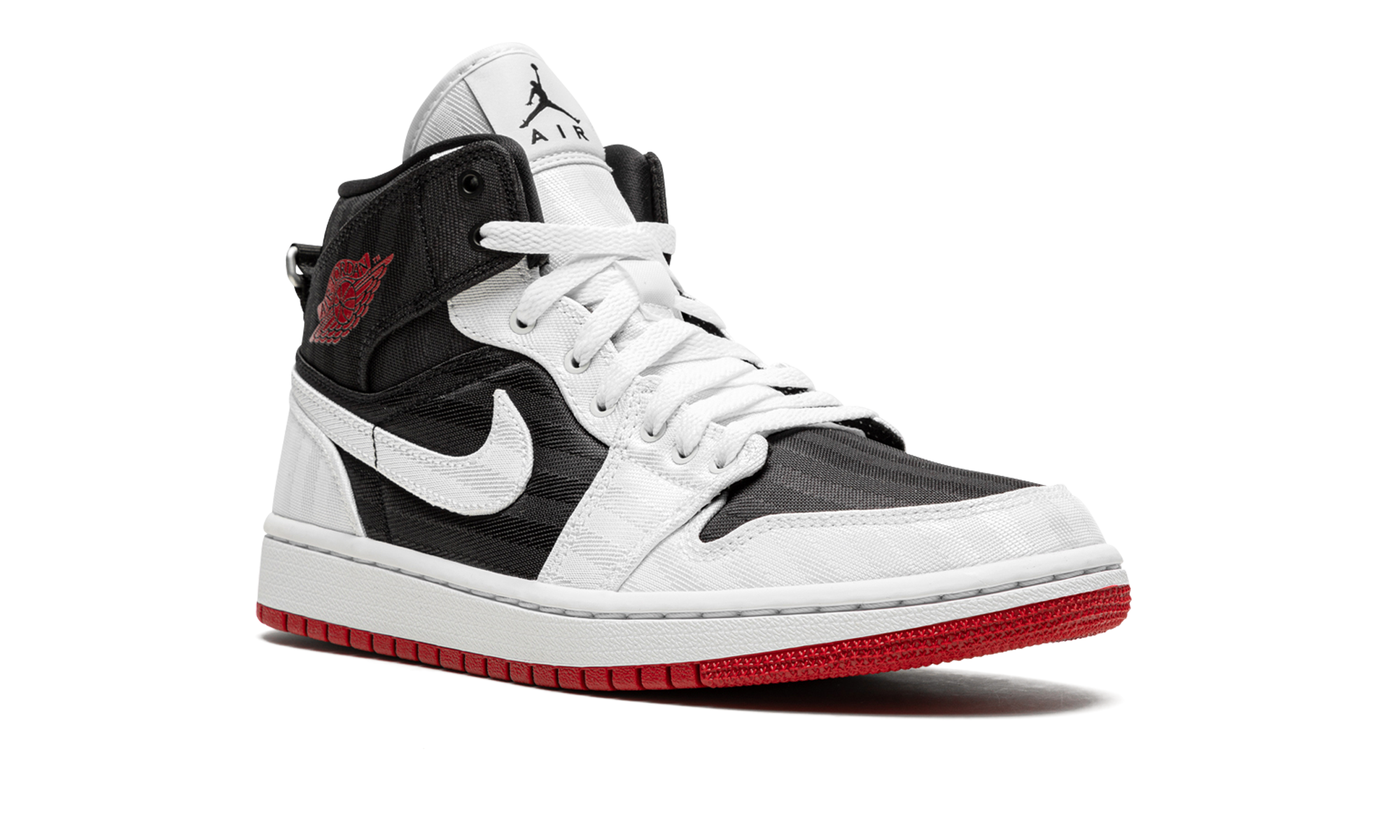 AIR JORDAN 1 MID SE UTL WMNS "White / Black / Gym Red" DD9338 016